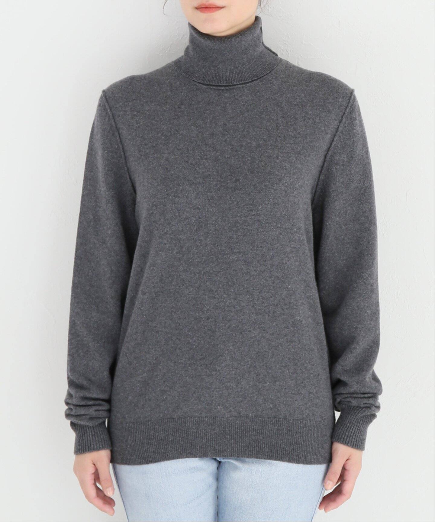 MAISON MARGIELA /メゾン マルジェラ】GREY タートルネック ニット 