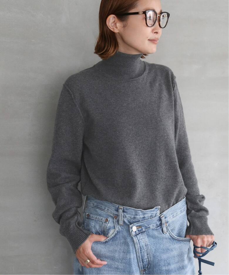 MAISON MARGIELA /メゾン マルジェラ】GREY タートルネック ニット 