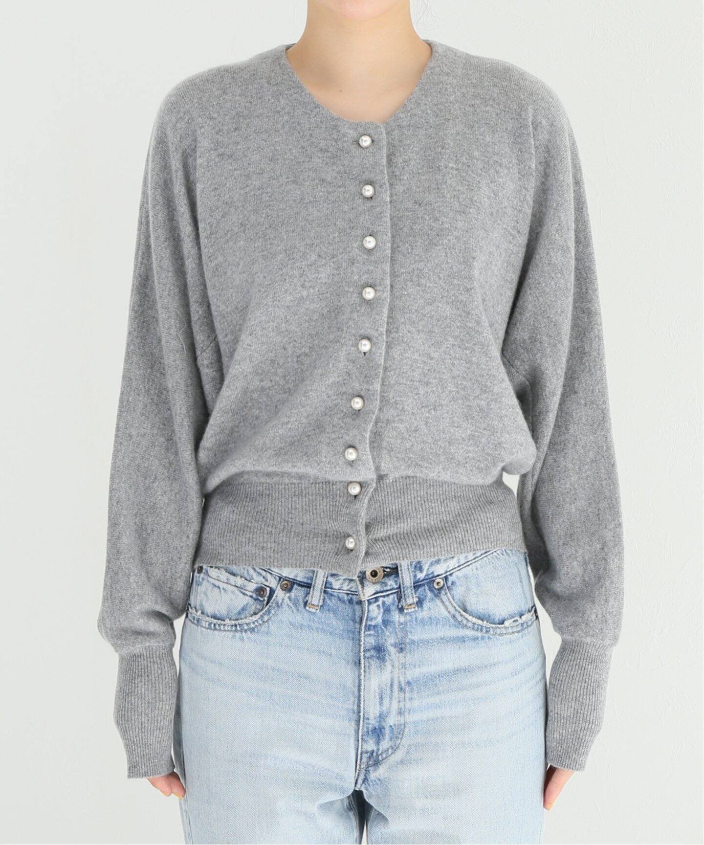 MADISONBLUE/マディソンブルー】DOLMAN SLEEVE カーディガン CASHMERE  