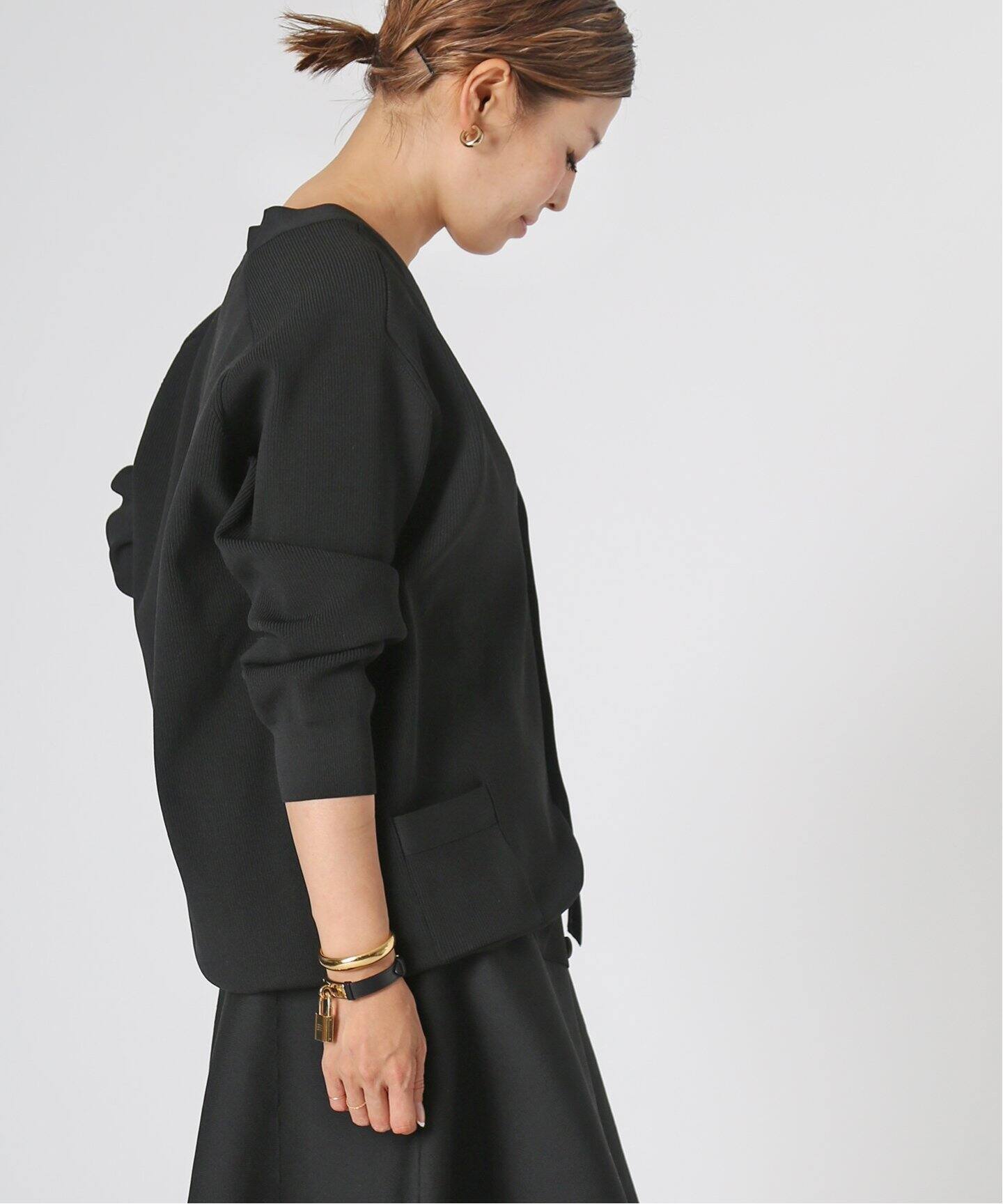 MADISONBLUE/マディソンブルー】 BIG KNIT Vネック カーディガン  