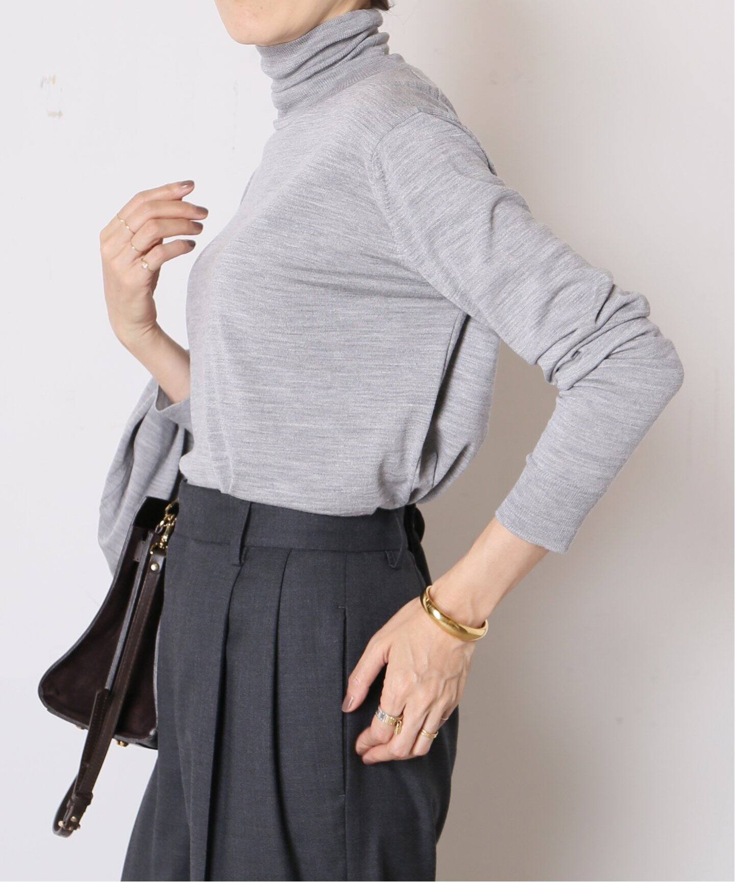 FF30 タートルネックプルオーバー（ニット／セーター）｜MUSE de  