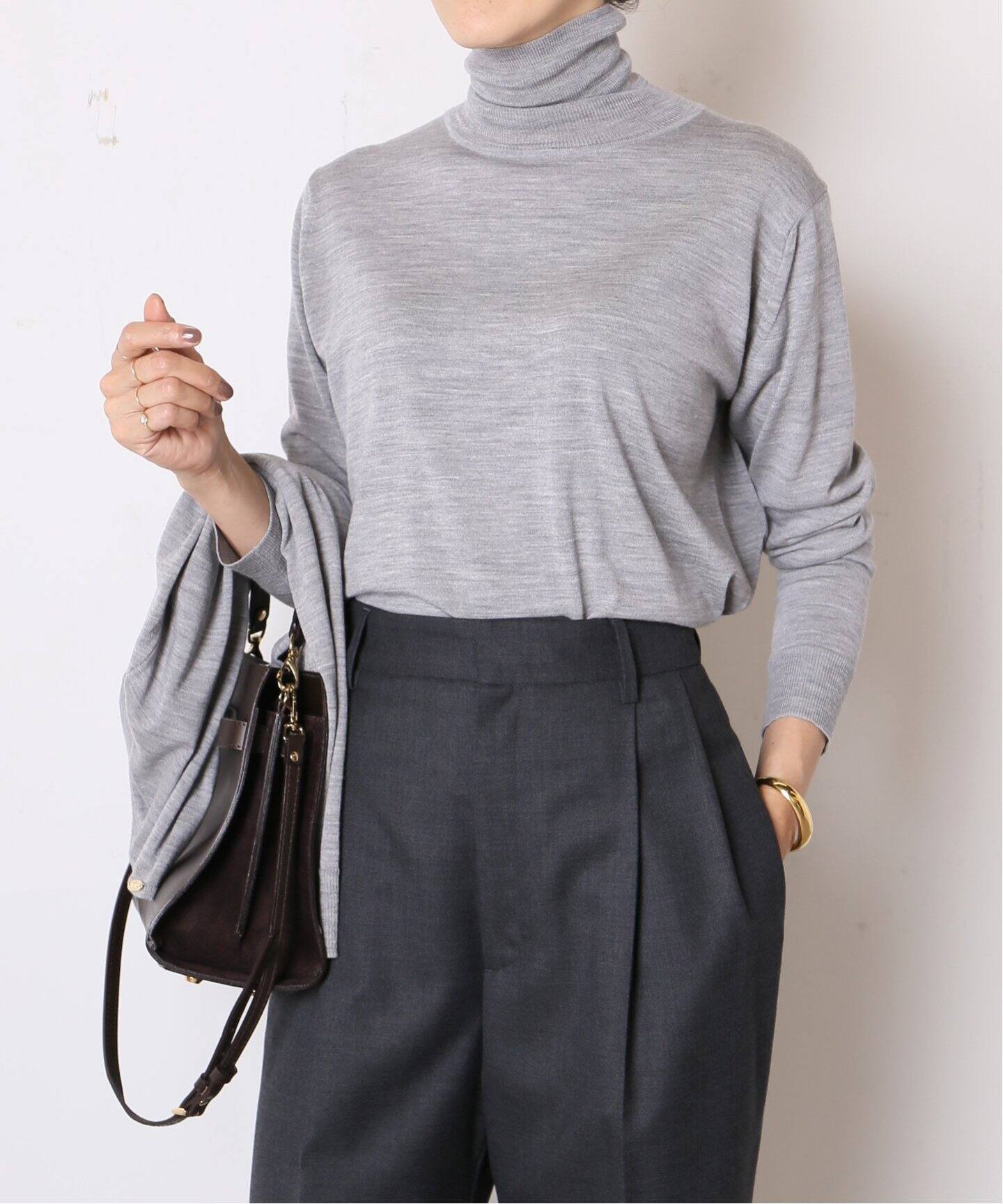 FF30 タートルネックプルオーバー（ニット／セーター）｜MUSE de  