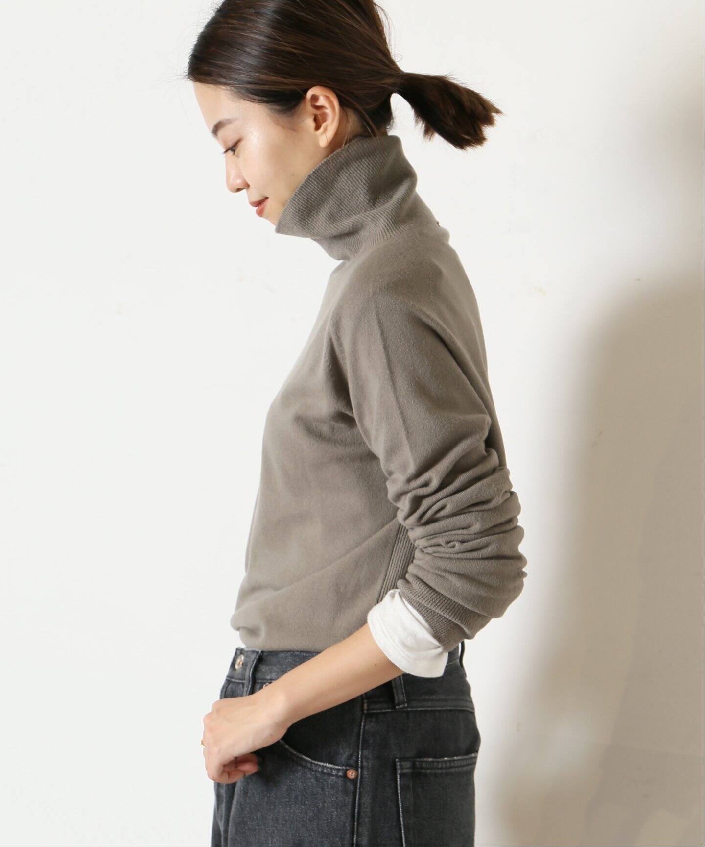 CAPRI タートルネックプルオーバー（ニット／セーター）｜MUSE de  