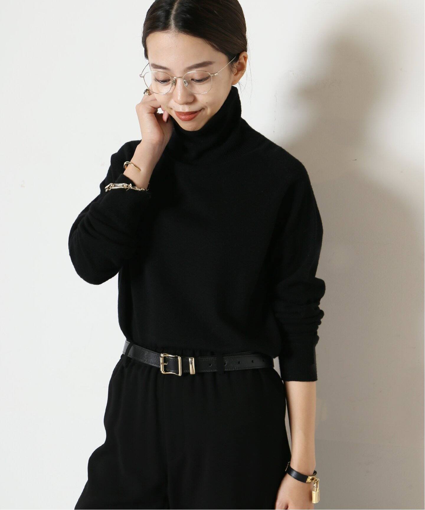 CAPRI タートルネックプルオーバー（ニット／セーター）｜MUSE de  