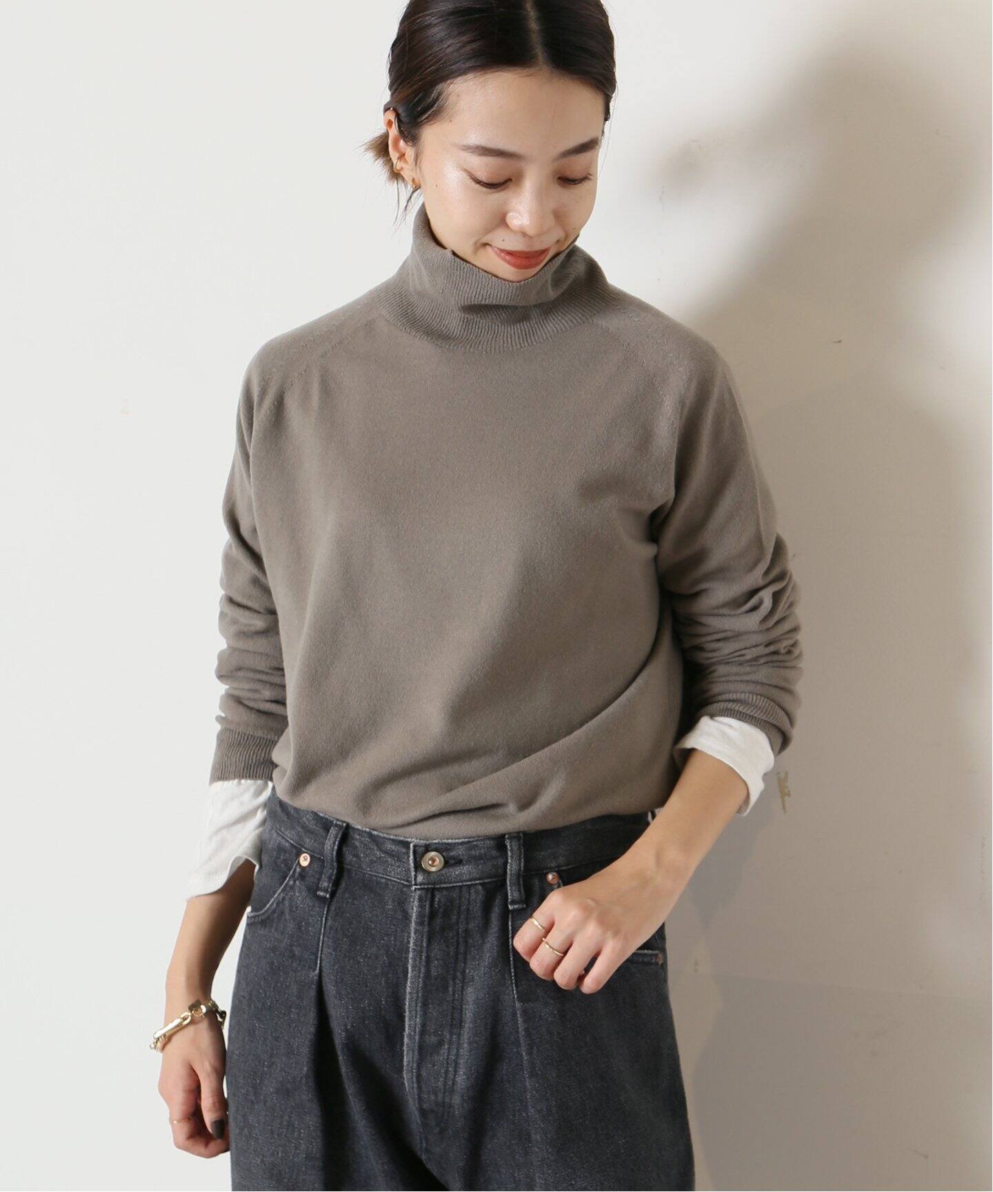 CAPRI タートルネックプルオーバー（ニット／セーター）｜MUSE de  