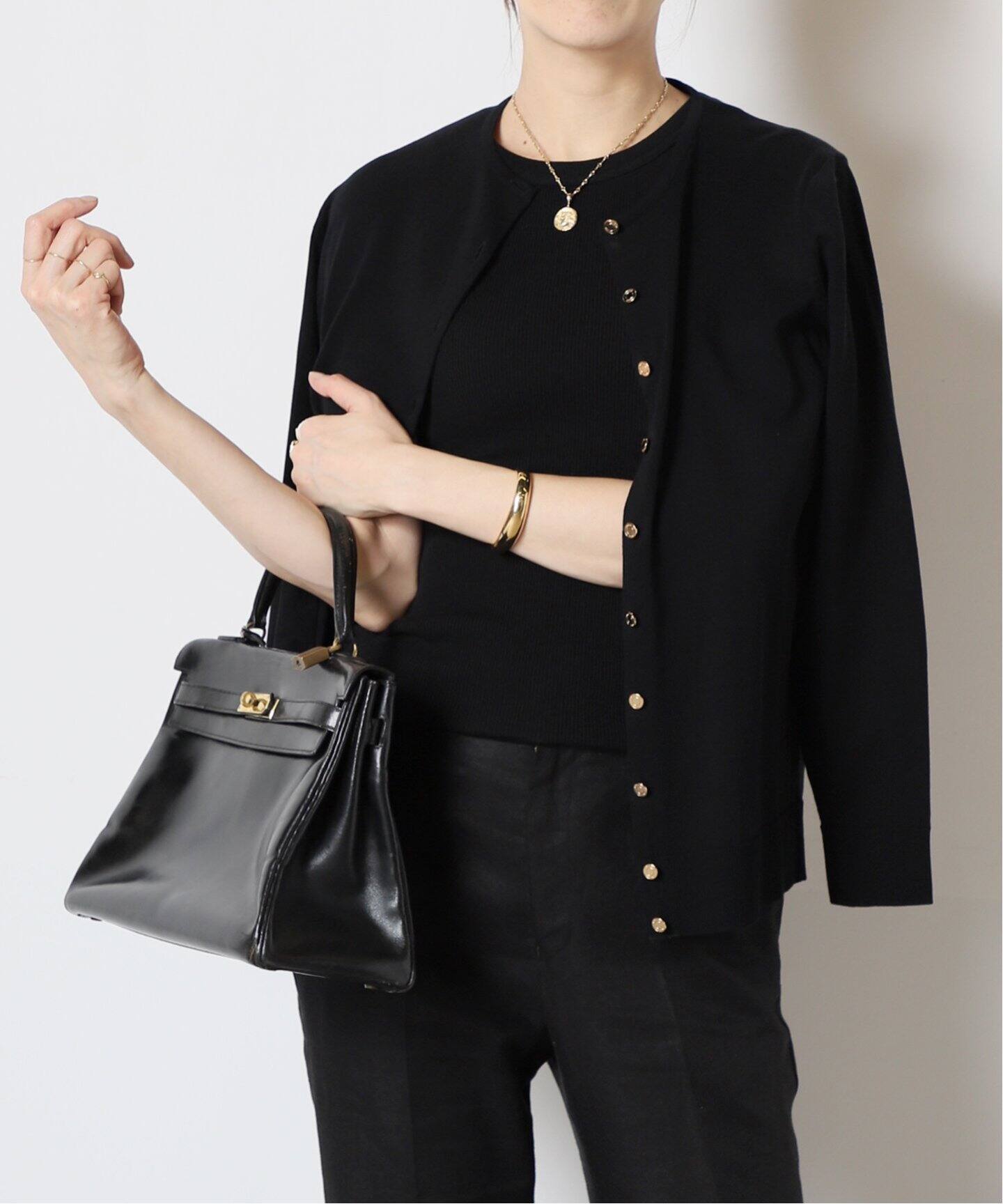 FF grace クルーネック カーディガン（カーディガン）｜MUSE de  