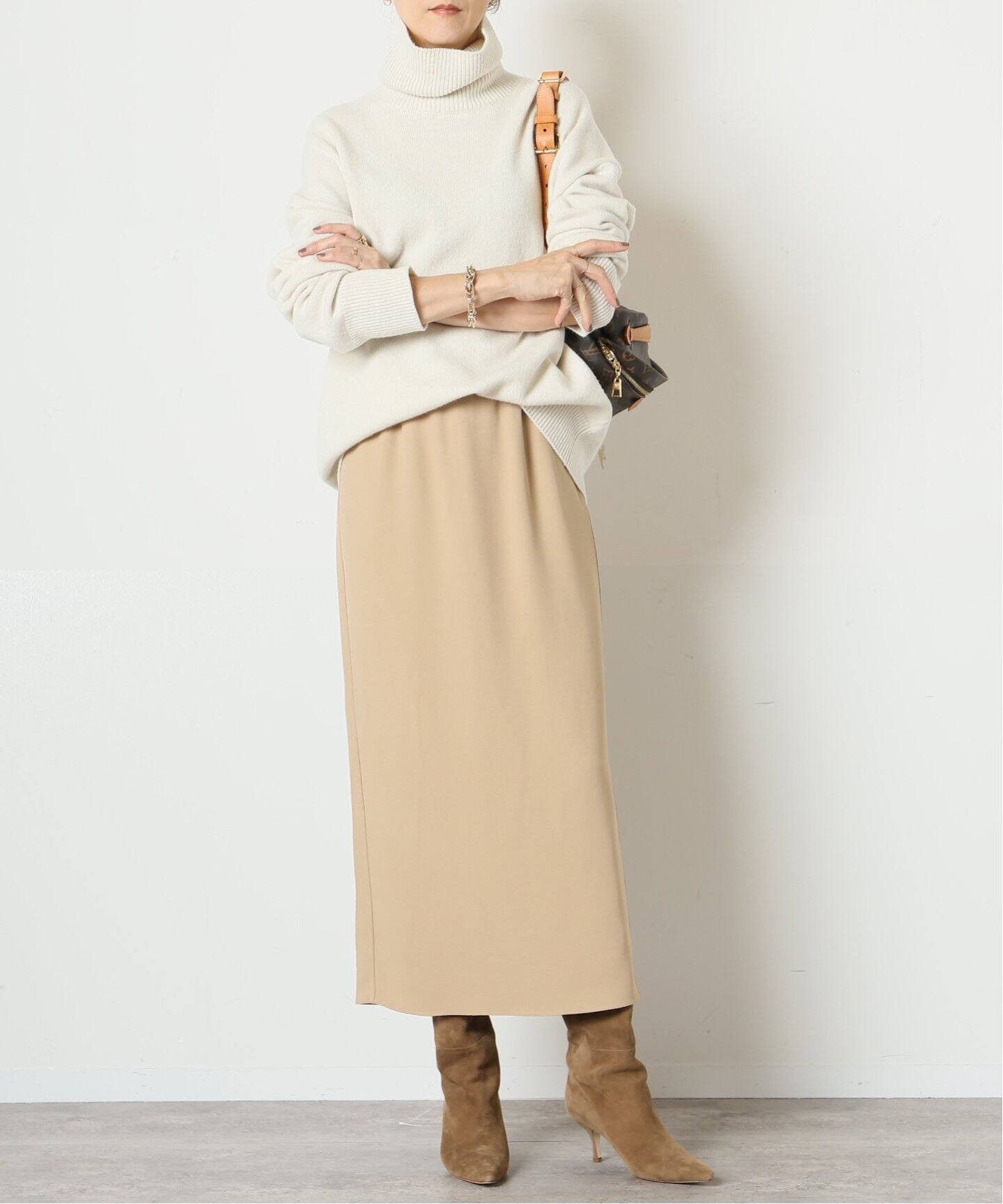 latest ミドルゲージ タートルネックニット（ニット／セーター）｜MUSE  