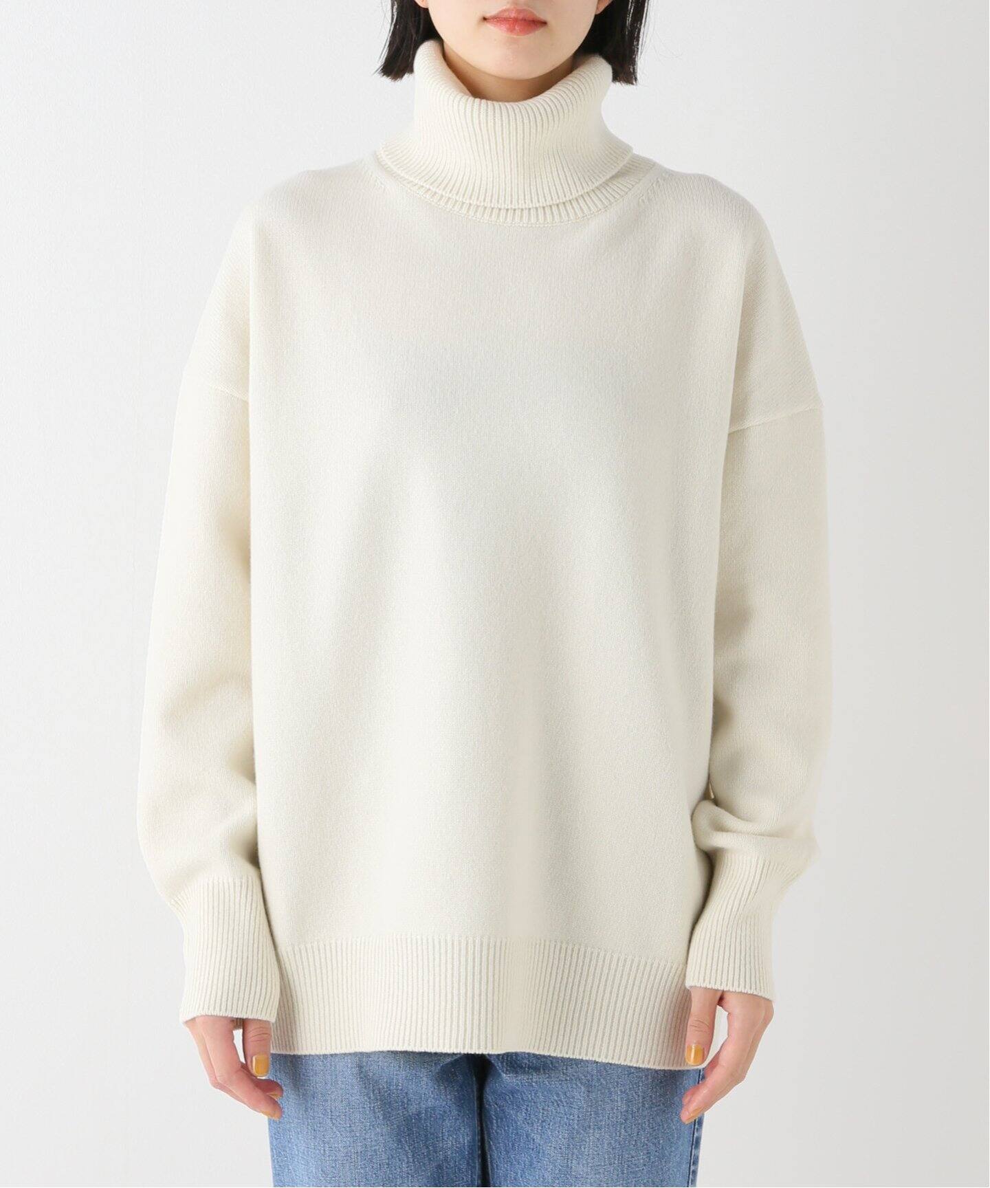 latest ミドルゲージ タートルネックニット（ニット／セーター）｜MUSE  