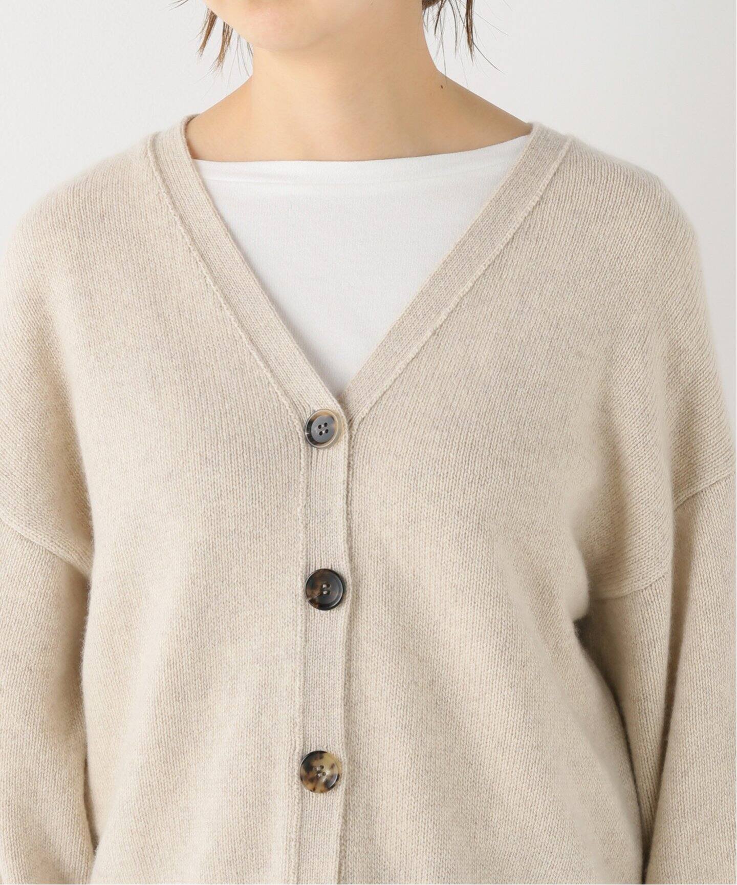 Fiocco Vネック カーディガン（カーディガン）｜MUSE de Deuxieme  