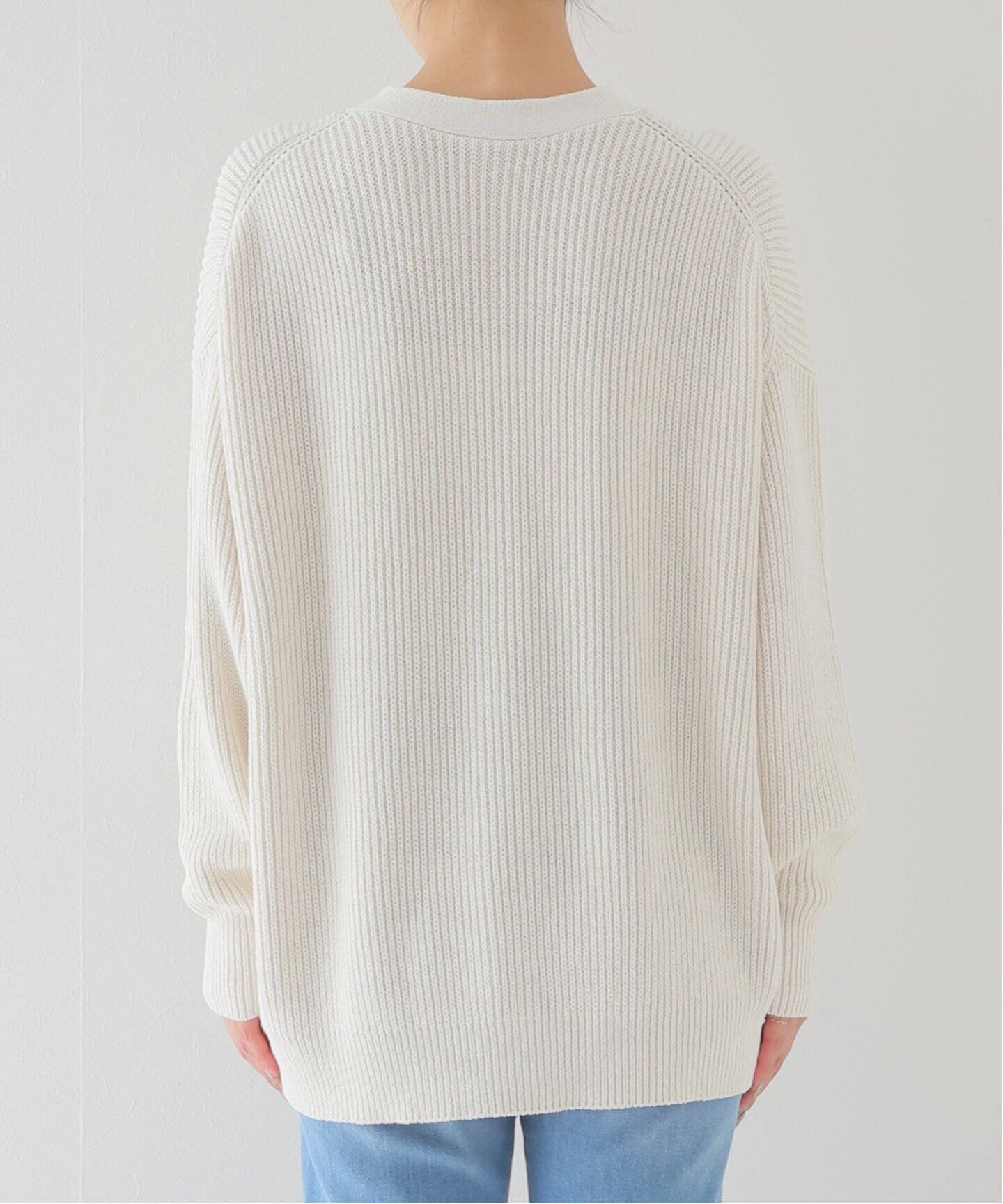 Si/Co Relax Vネック カーディガン（カーディガン）｜MUSE de Deuxieme  