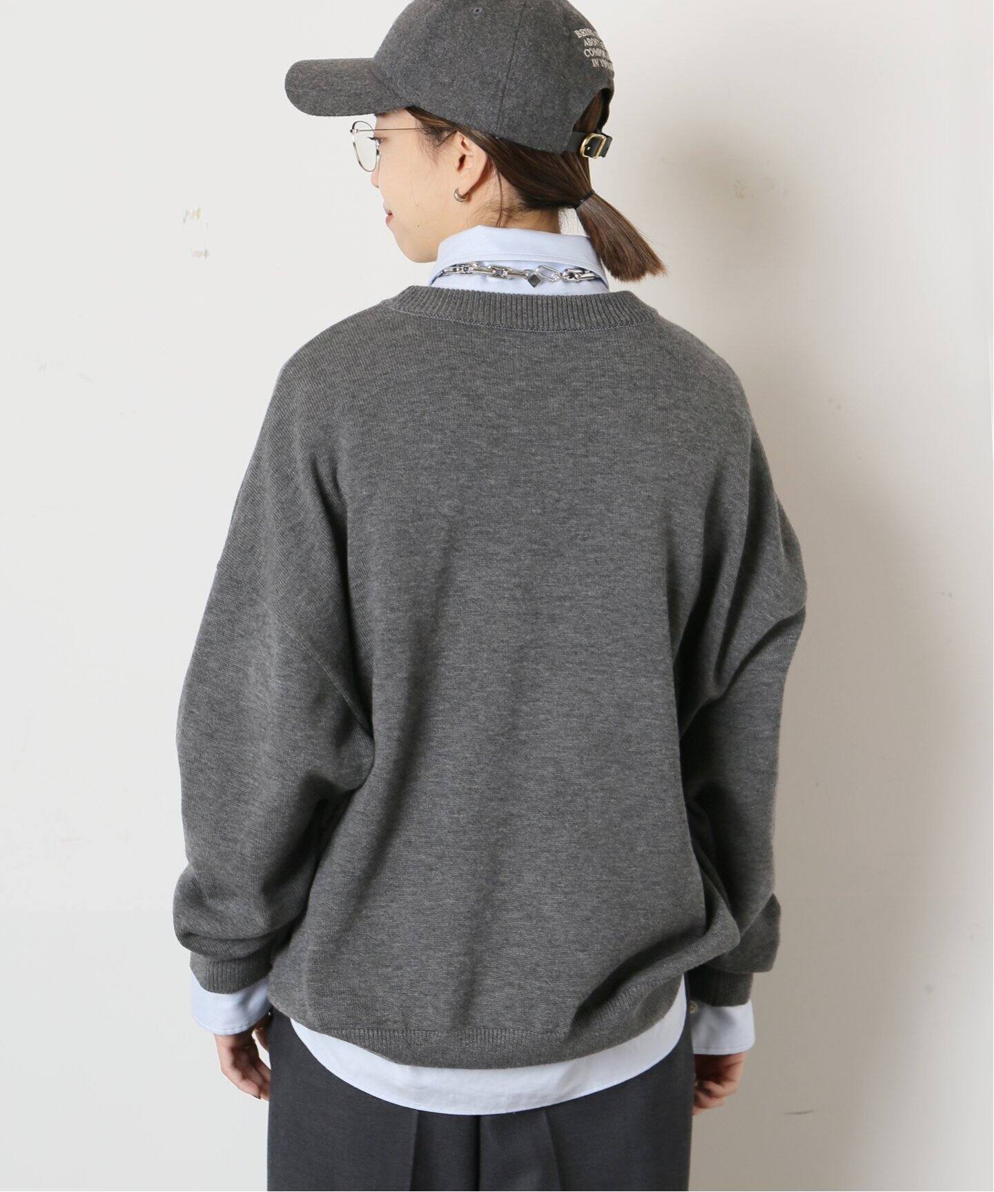 MUSE de Deuxieme Classe *Basic ニットグレー 