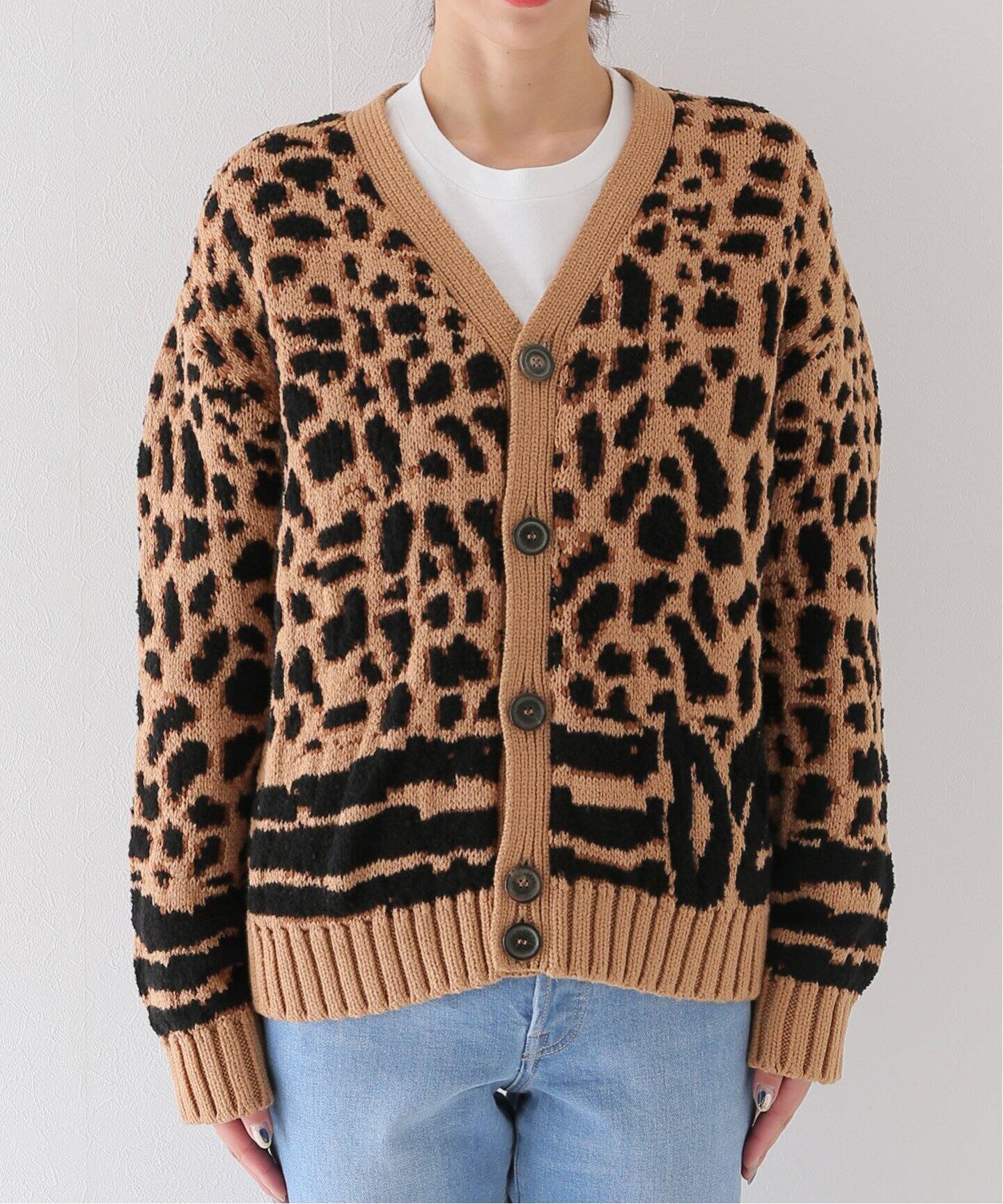 DSQUARED2/ディースクエアード】ジャガード カーディガン  