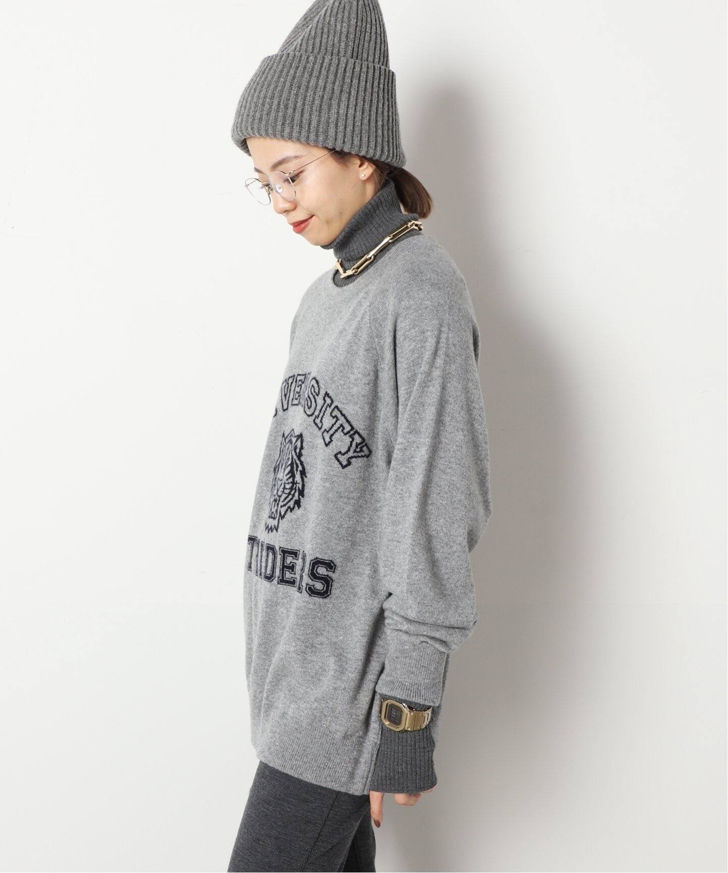 QUEENE&BELLE/クイーンアンドベル】Striders TIGER Sweat（ニット 