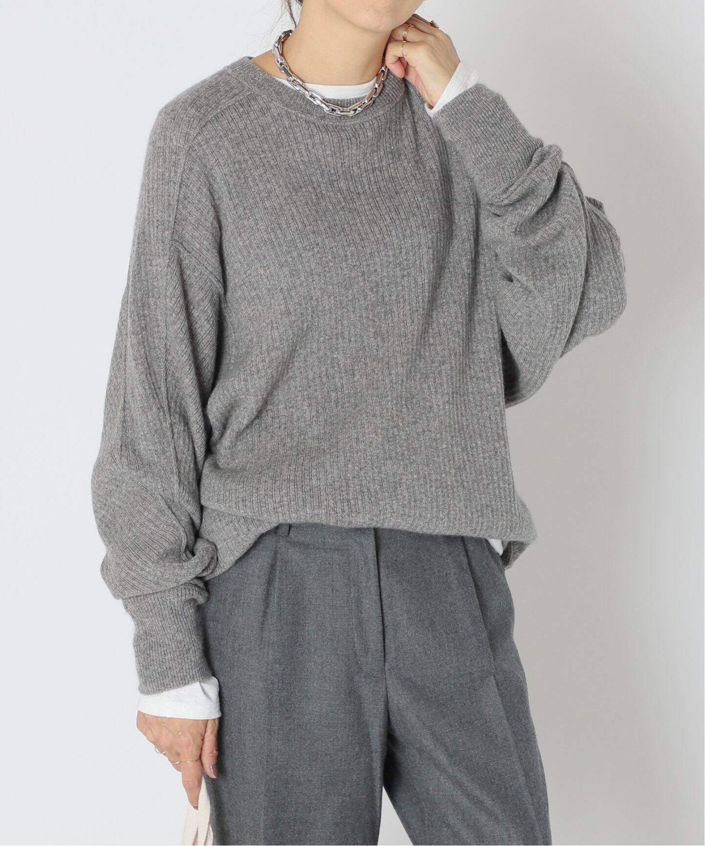 HERILL/ヘリル】Cashmere Ribsweater（ニット／セーター）｜MUSE de 