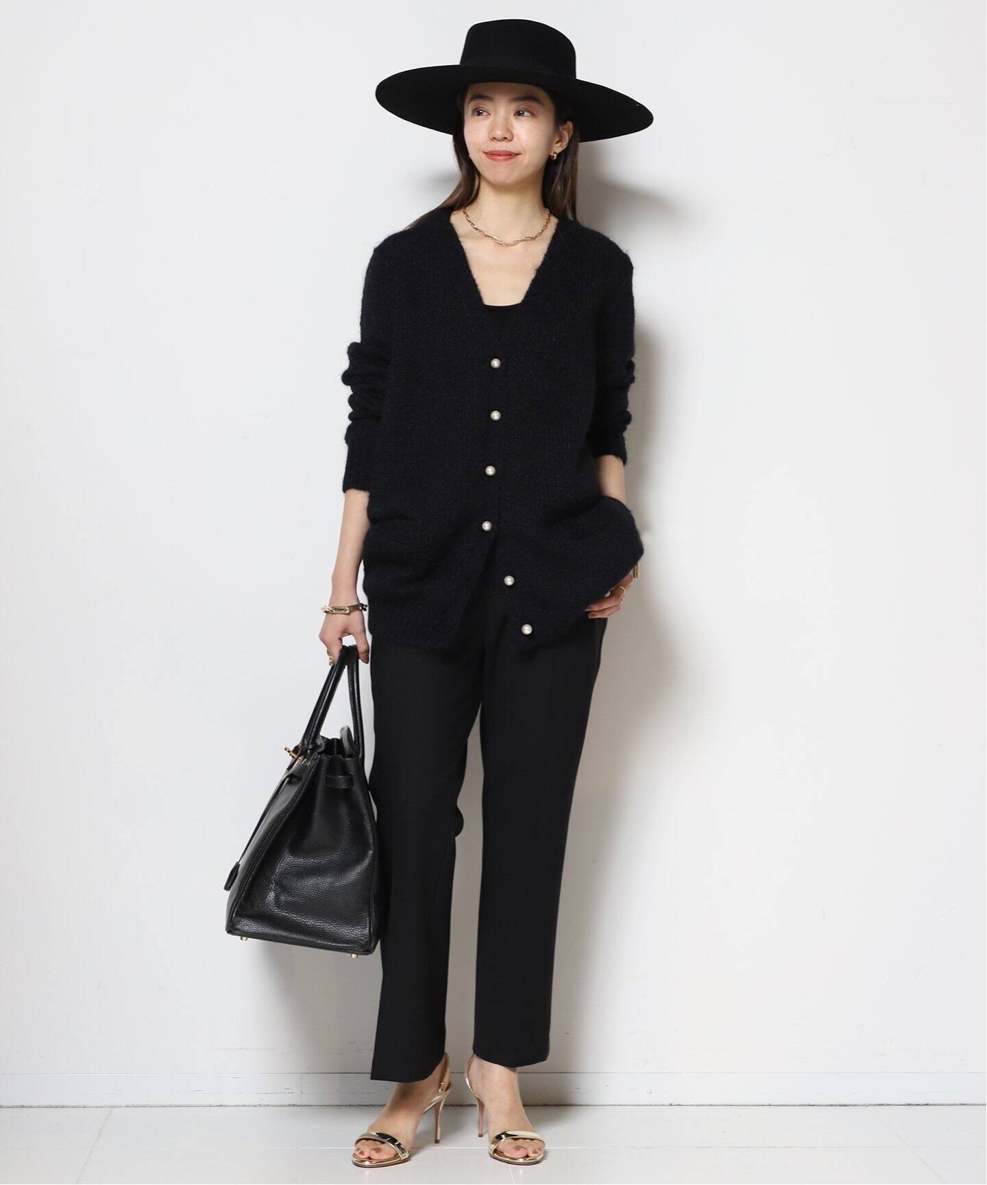 MADISONBLUE/マディソンブルー】LOOSE BIG MOHAIR MIX カーディガン  