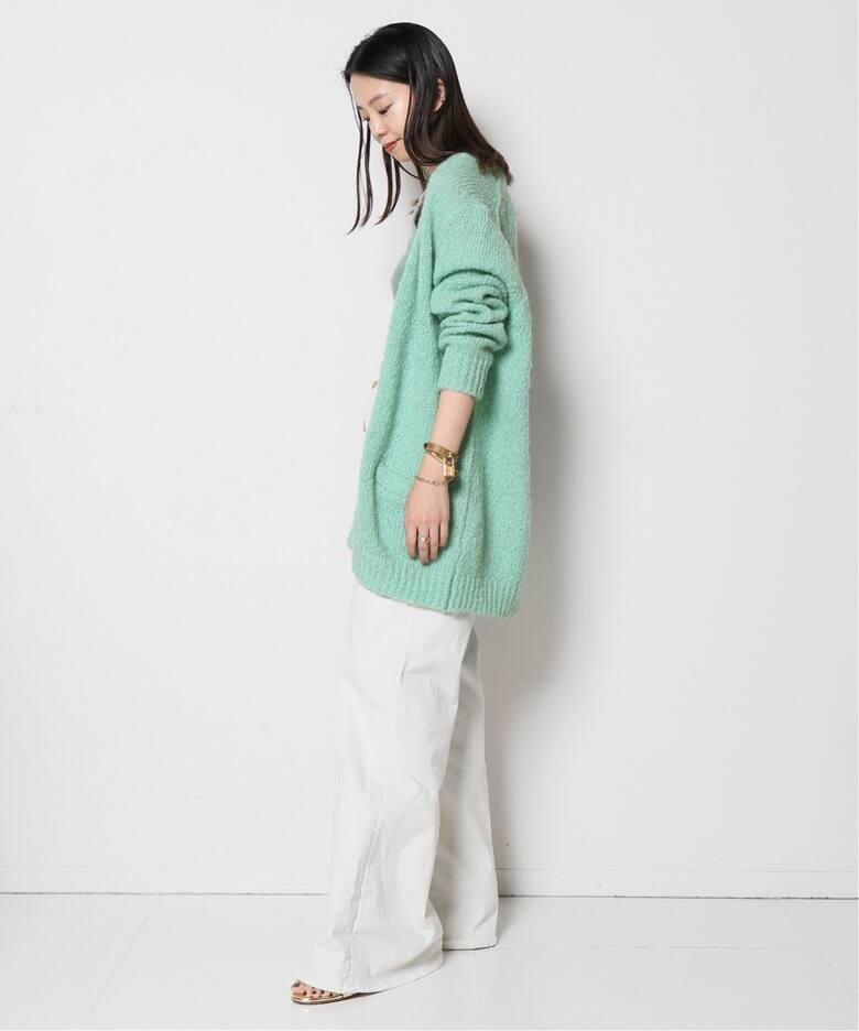 MADISONBLUE/マディソンブルー】LOOSE BIG MOHAIR MIX カーディガン  