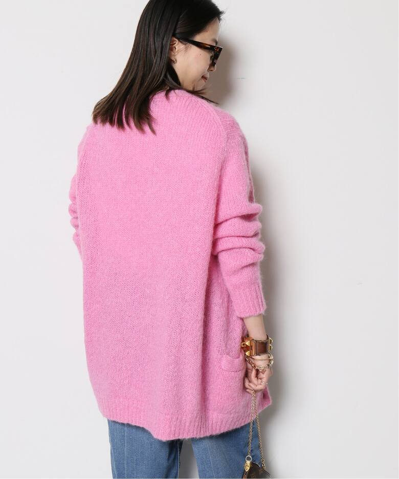 MADISONBLUE/マディソンブルー】LOOSE BIG MOHAIR MIX カーディガン  