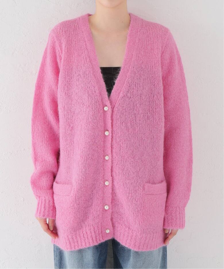 MADISONBLUE/マディソンブルー】LOOSE BIG MOHAIR MIX カーディガン  
