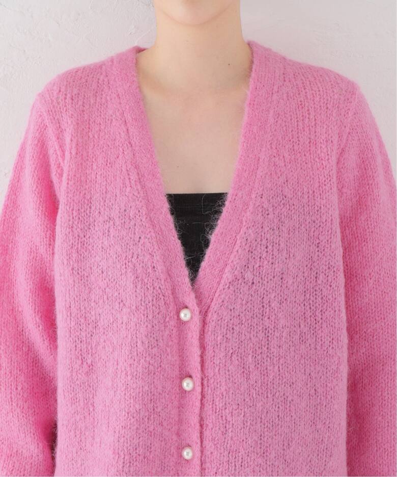 MADISONBLUE/マディソンブルー】LOOSE BIG MOHAIR MIX カーディガン  