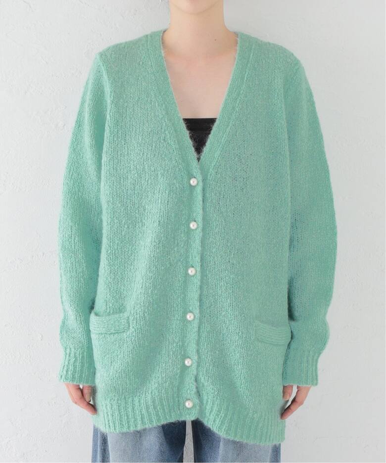 MADISONBLUE/マディソンブルー】LOOSE BIG MOHAIR MIX カーディガン 