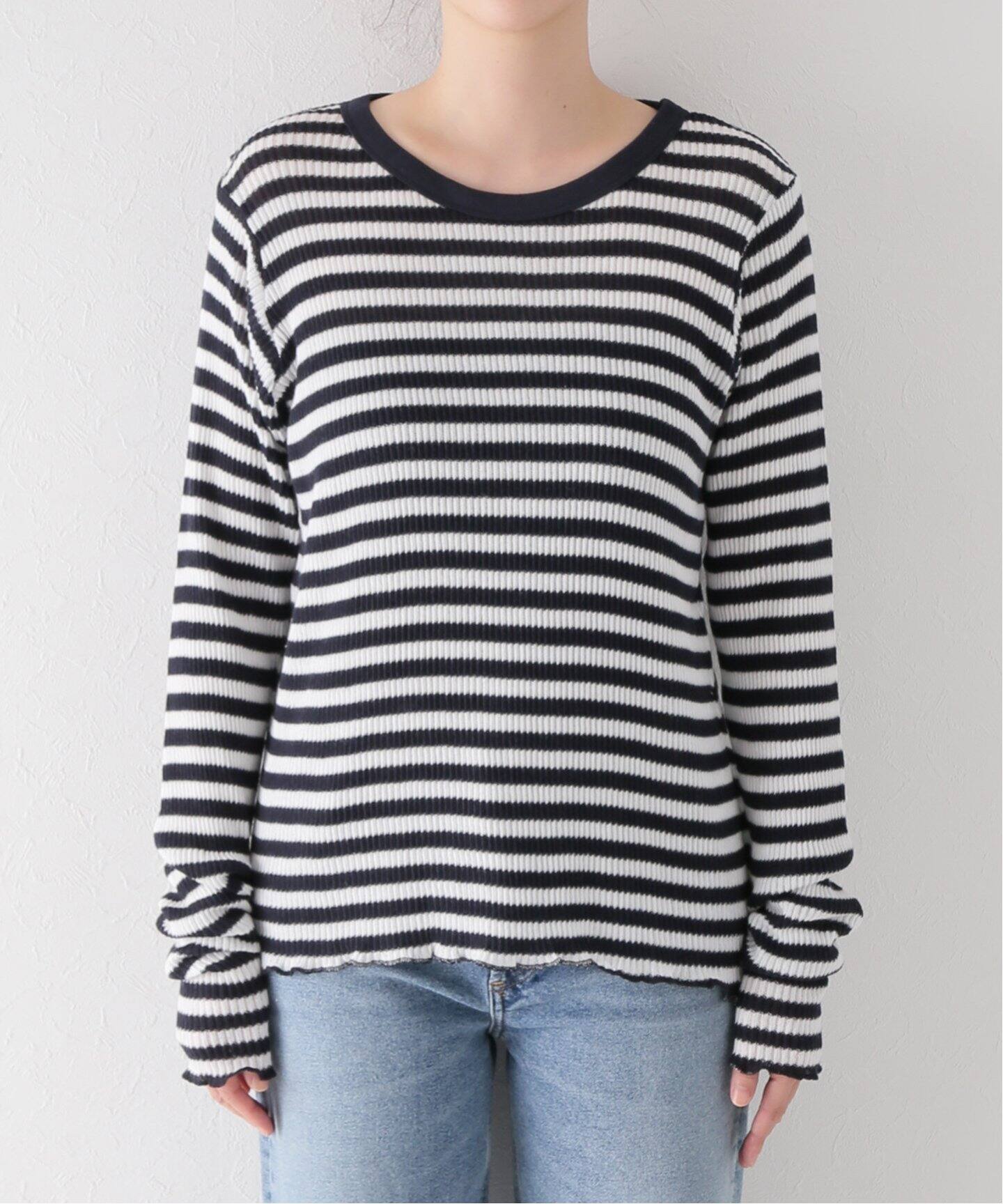 CAROUSELAMBRA/ケラウズランブラ】ORGANIC COTTON ボーダー（ニット 