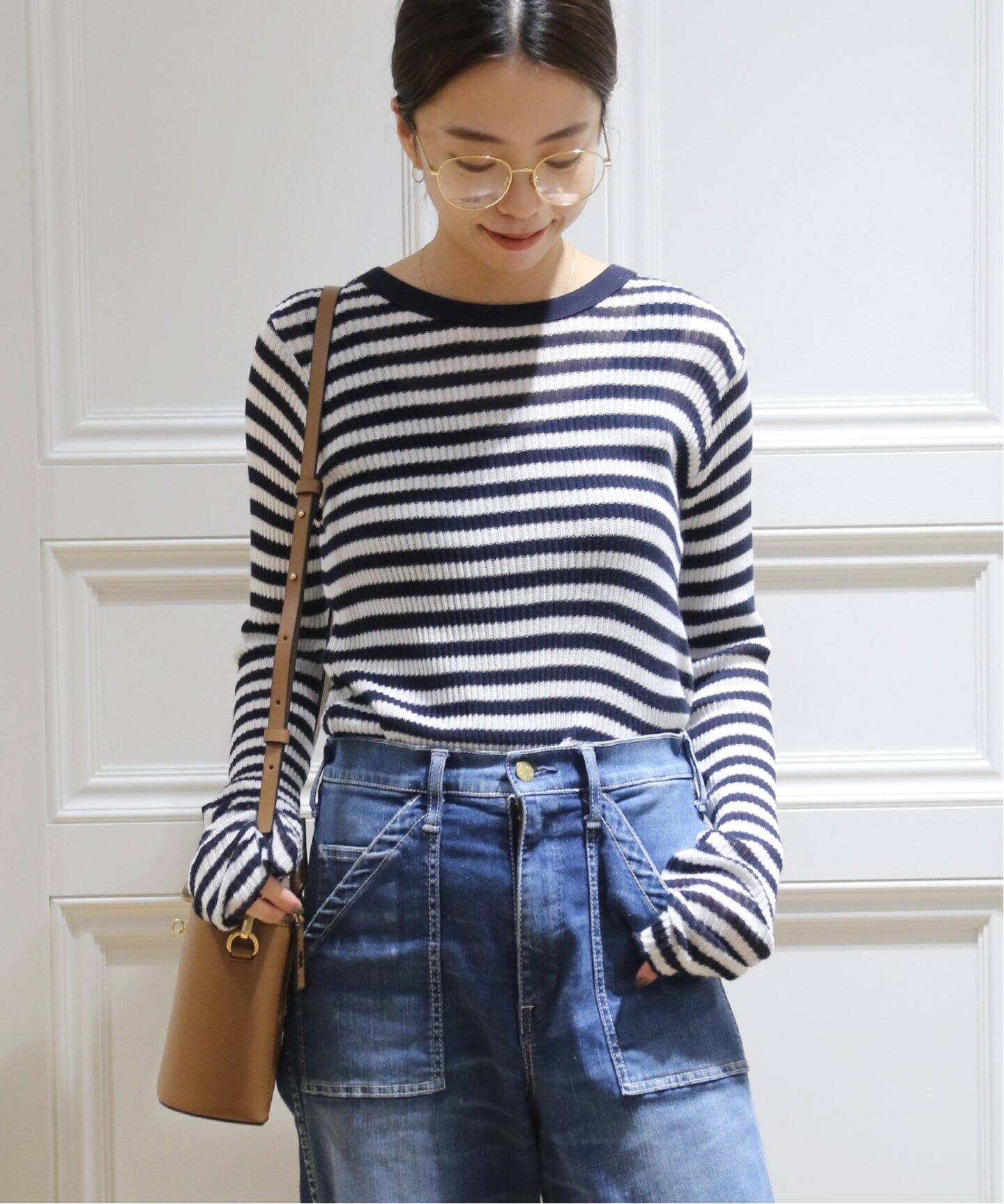 CAROUSELAMBRA/ケラウズランブラ】ORGANIC COTTON ボーダー（ニット 