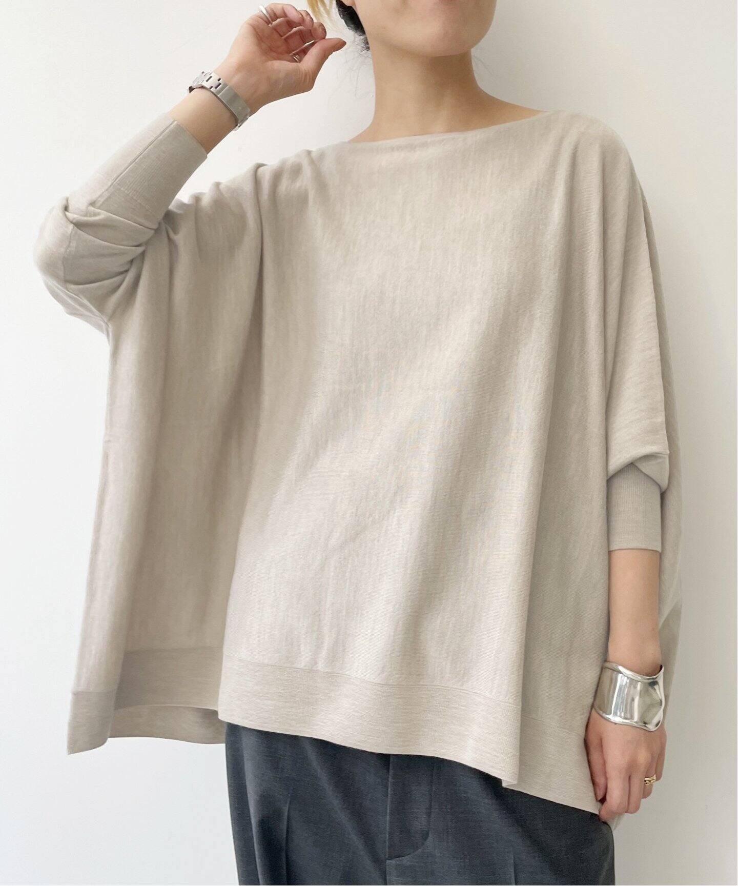 B/N Volume Knit（ニット／セーター）｜L