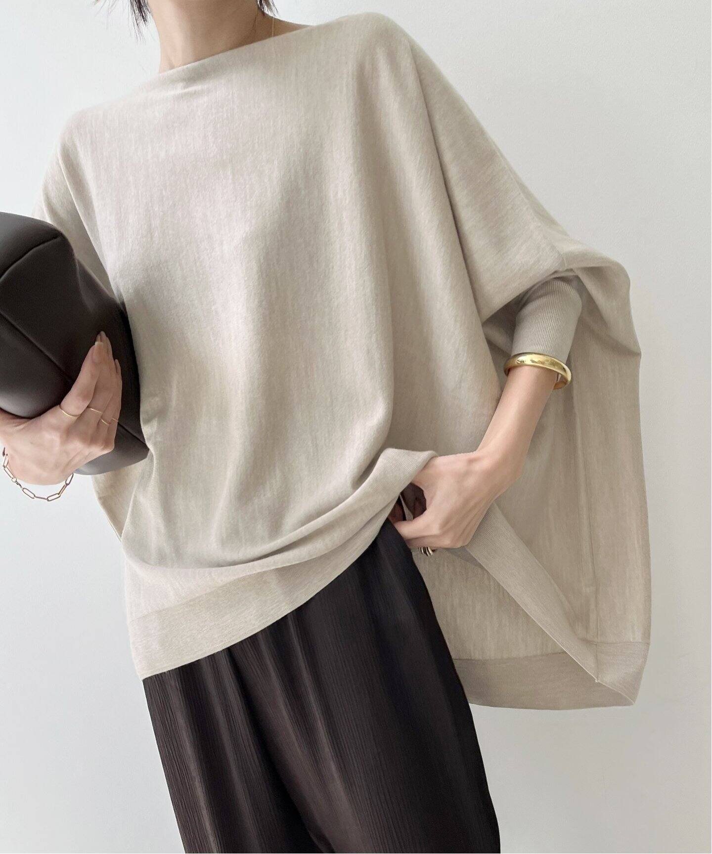 B/N Volume Knit（ニット／セーター）｜L