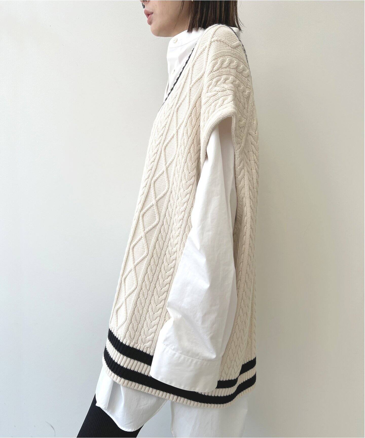 Alan Knit Vest（ニット／セーター）｜L