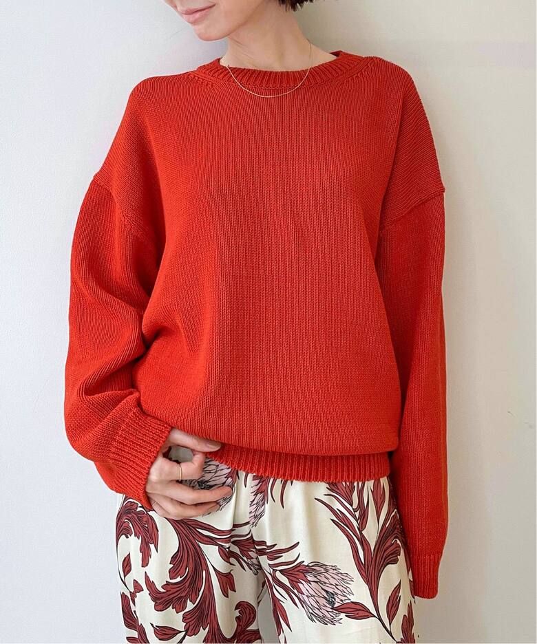 Mr. GENTLEMAN ローゲージセーター S パープル（KNITWEAR – GENTLEMAN  