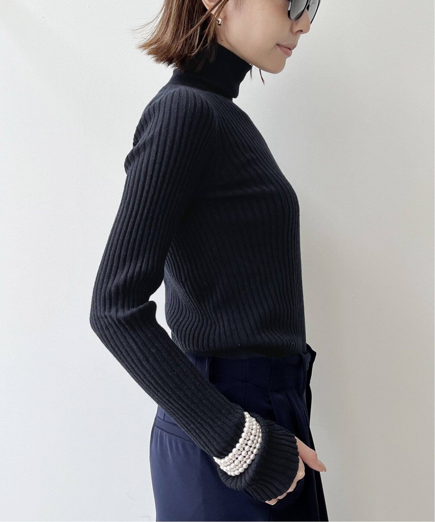 WIDE Rib Knit（ニット／セーター）｜L 