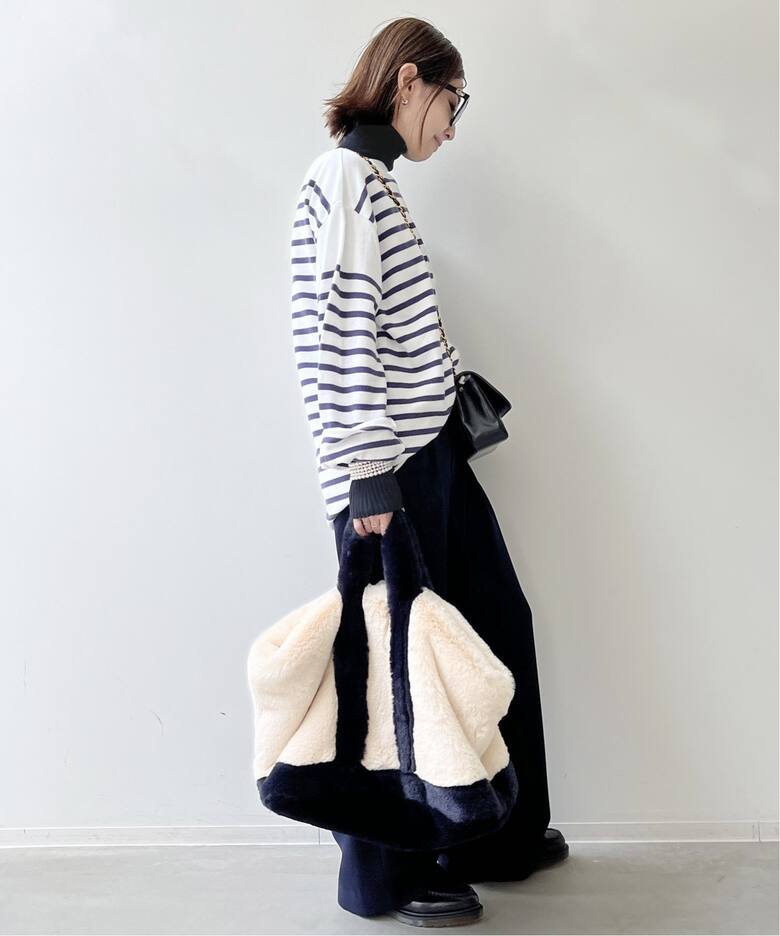 WIDE Rib Knit（ニット／セーター）｜L 