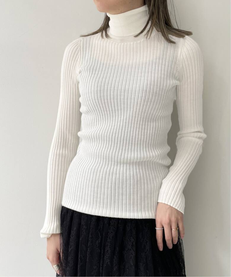 WIDE Rib Knit（ニット／セーター）｜L 