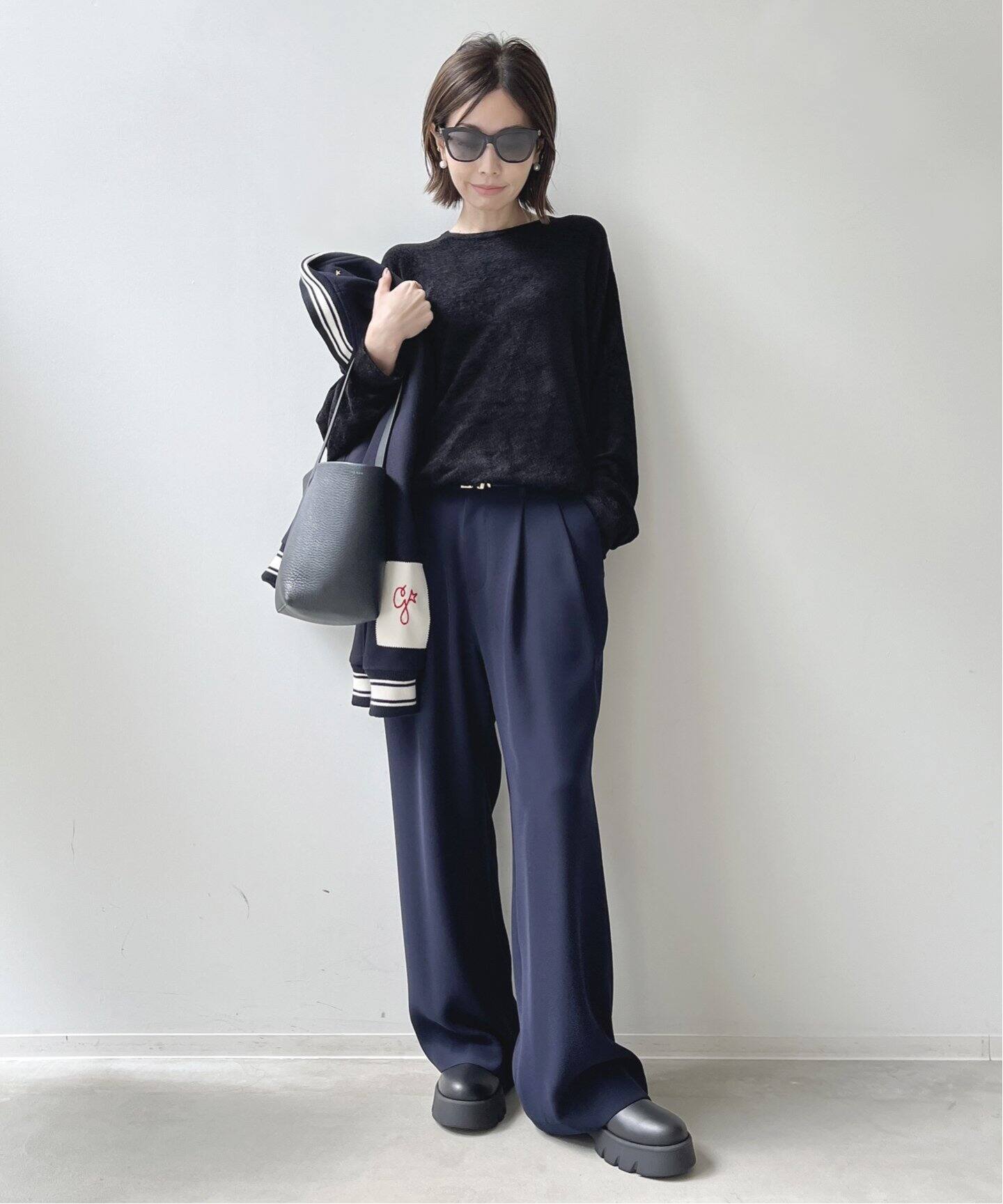 GOOD GRIEF!/グッドグリーフ】Mole Yarn Knit Tops（ニット／セーター 
