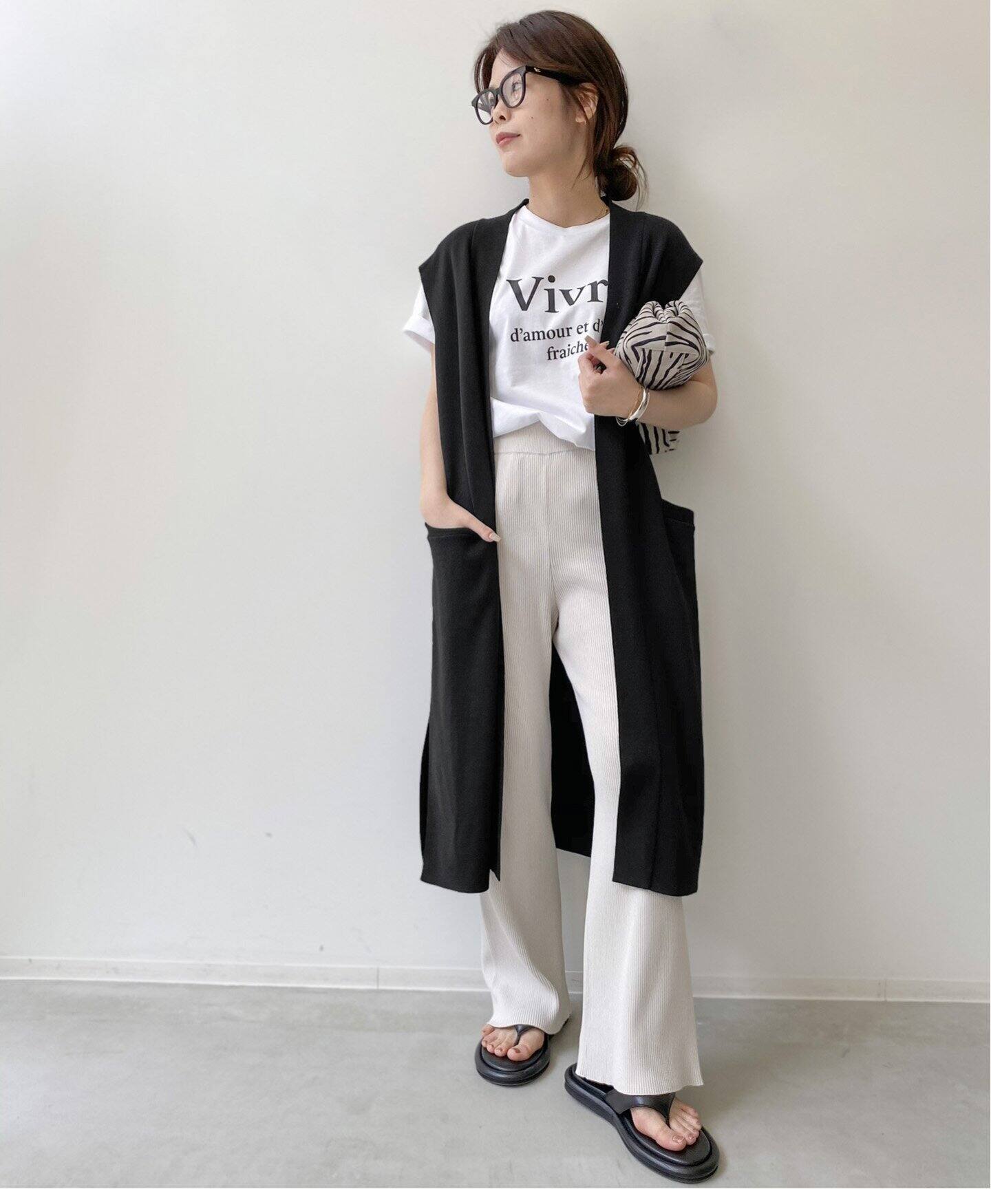 Knit Vest（ニット／セーター）｜L 