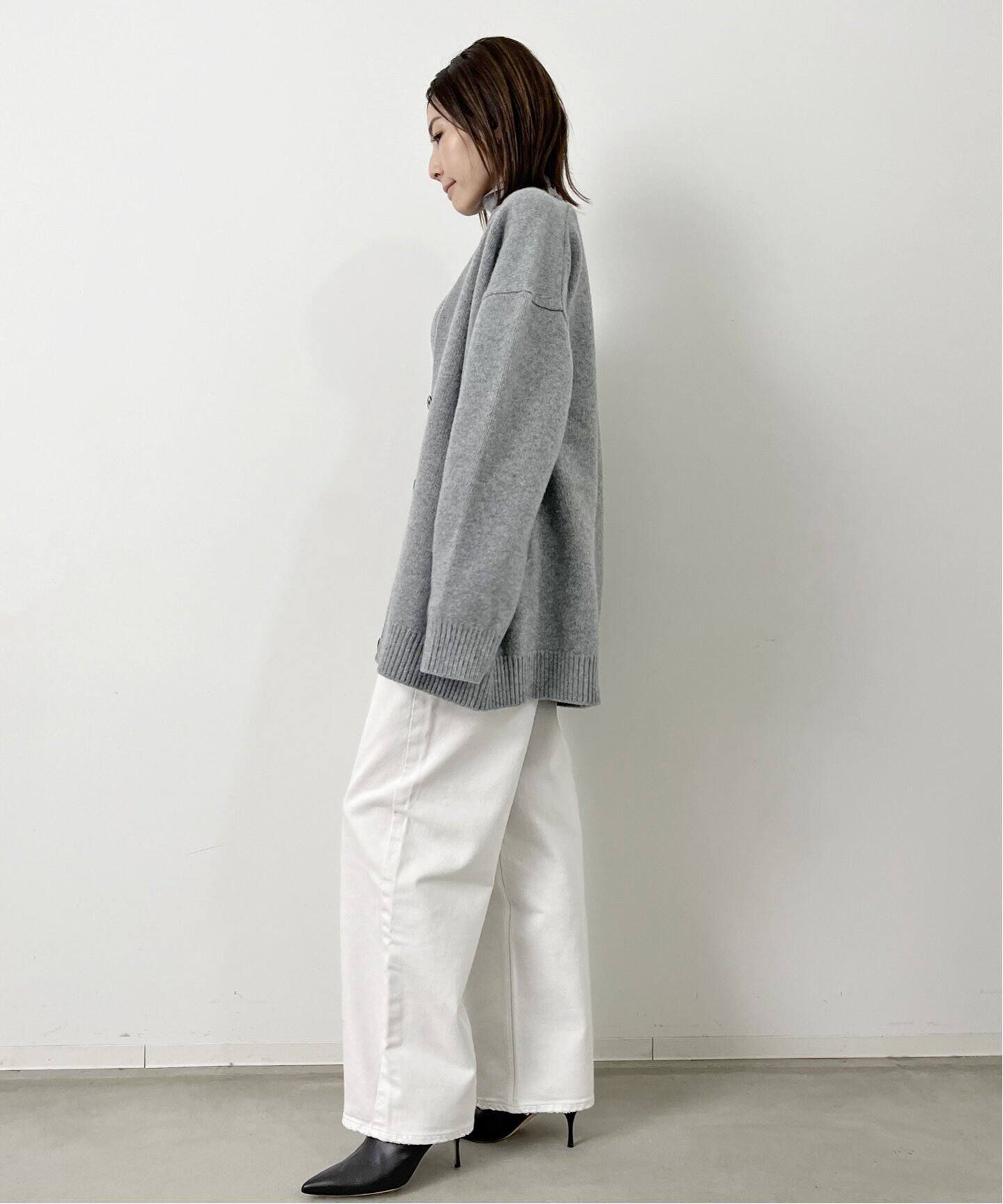 Oversize Knit Cardigan（カーディガン）｜L