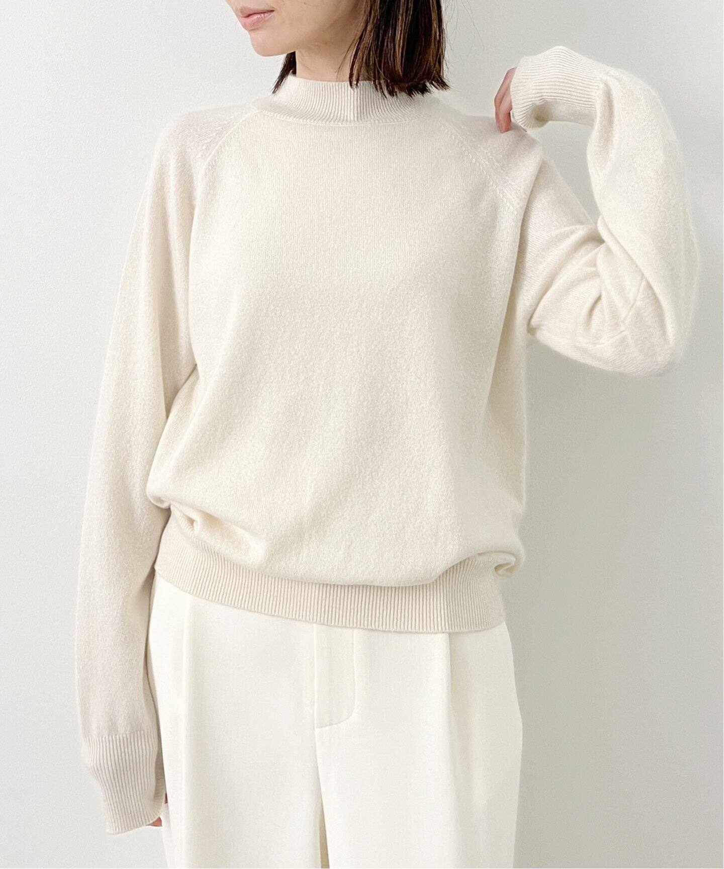 Cashmere Knit Tops（ニット／セーター）｜L 