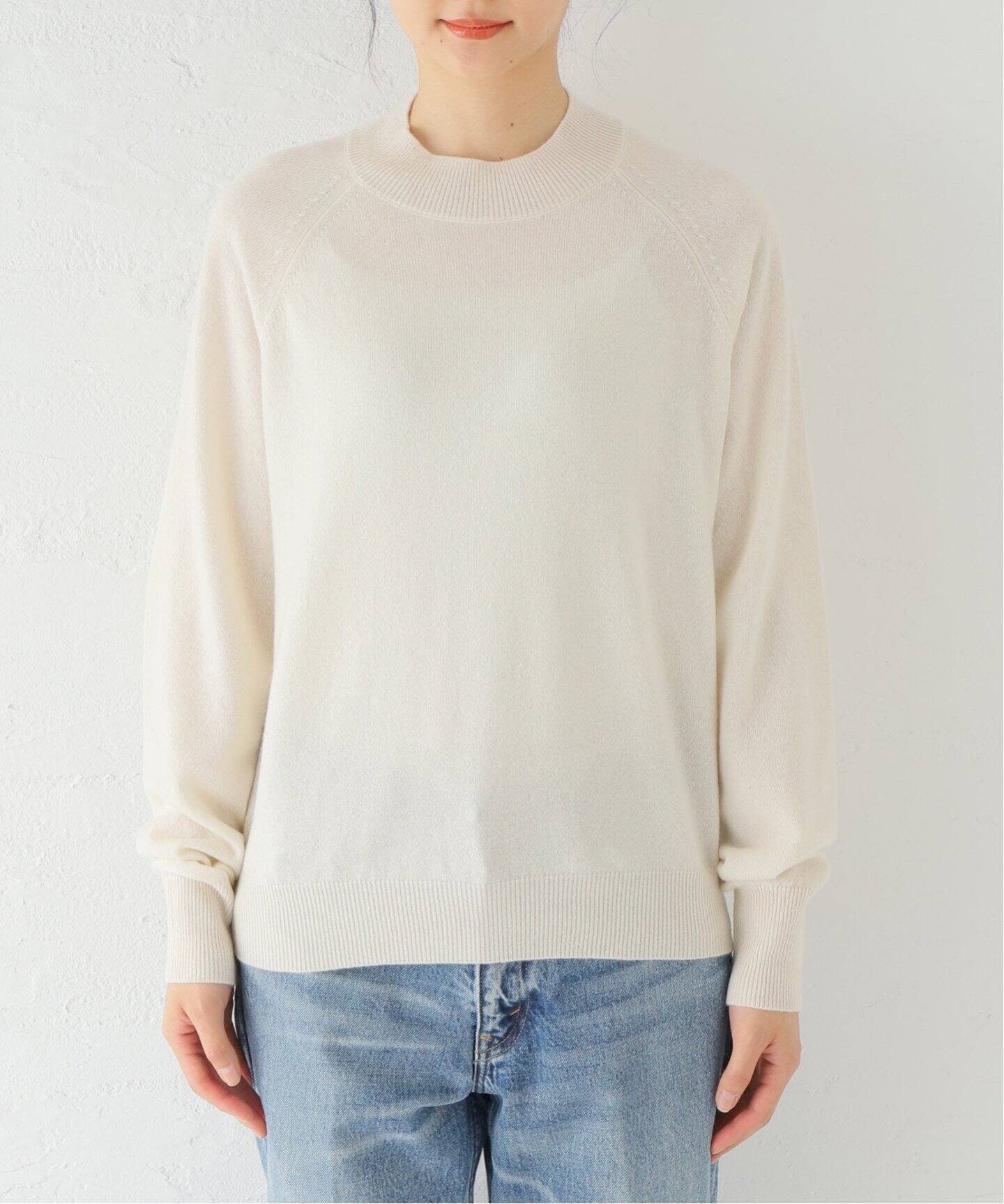 Cashmere Knit Tops（ニット／セーター）｜L 