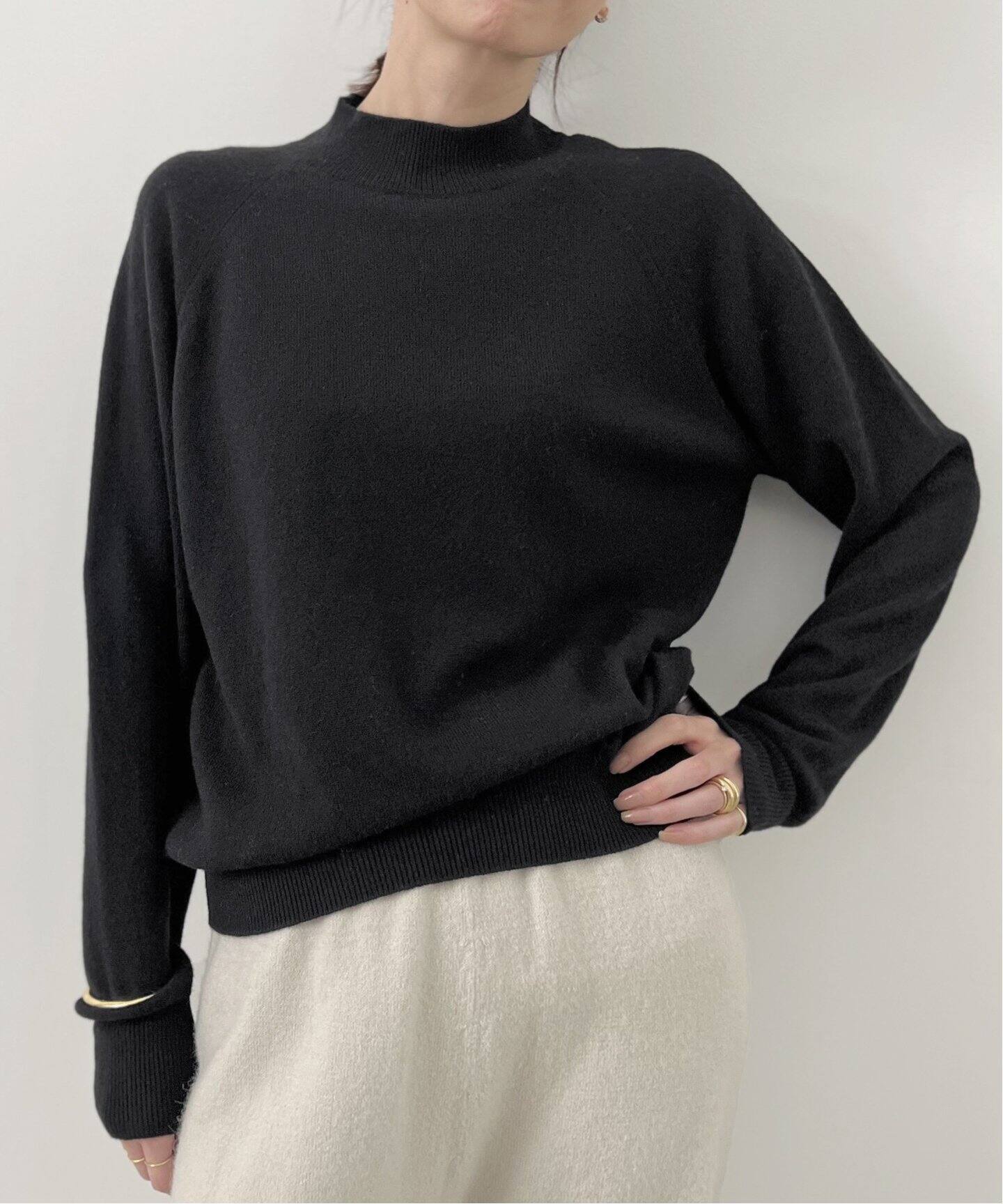 Cashmere Knit Tops（ニット／セーター）｜L