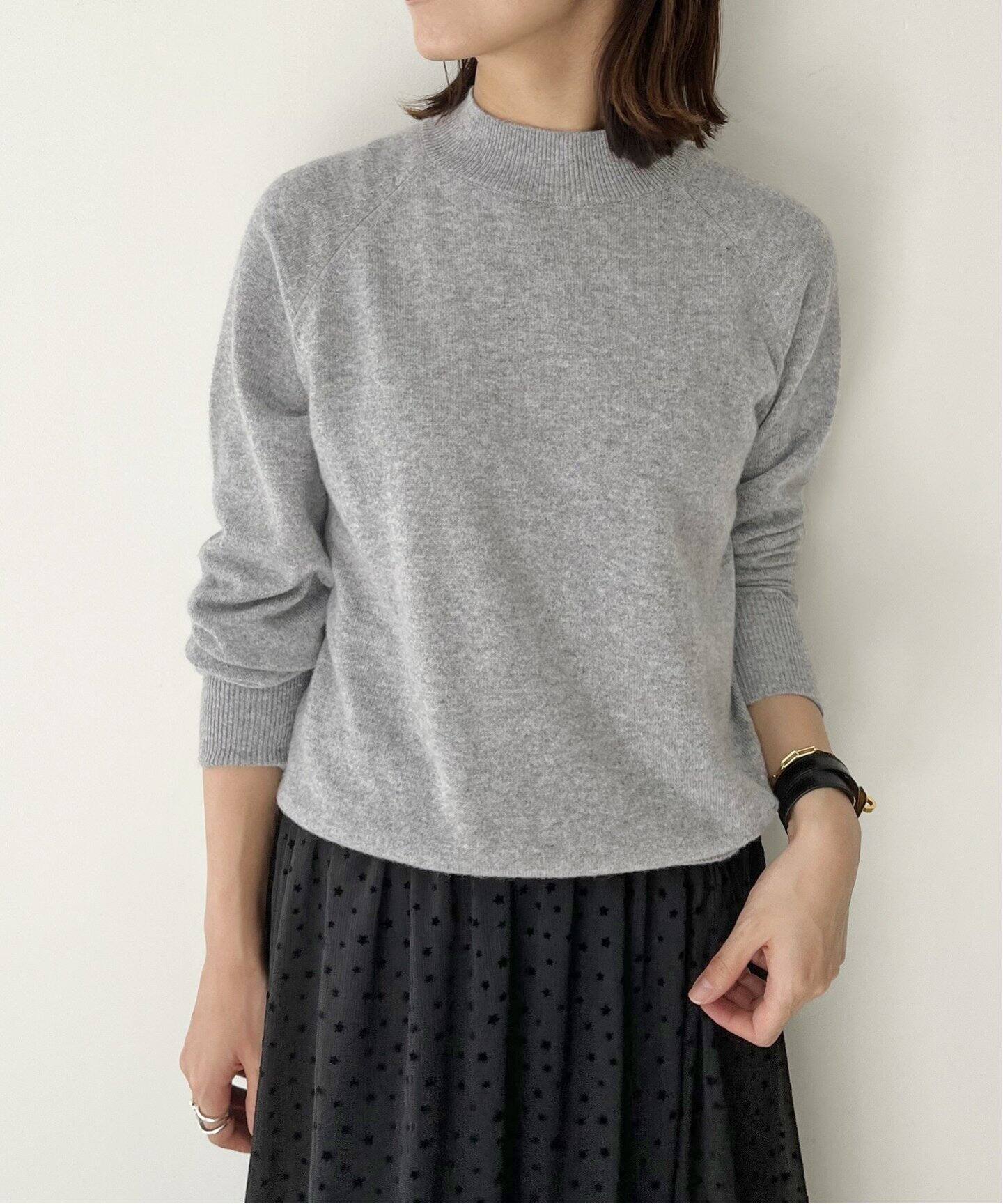 Cashmere Knit Tops（ニット／セーター）｜L 