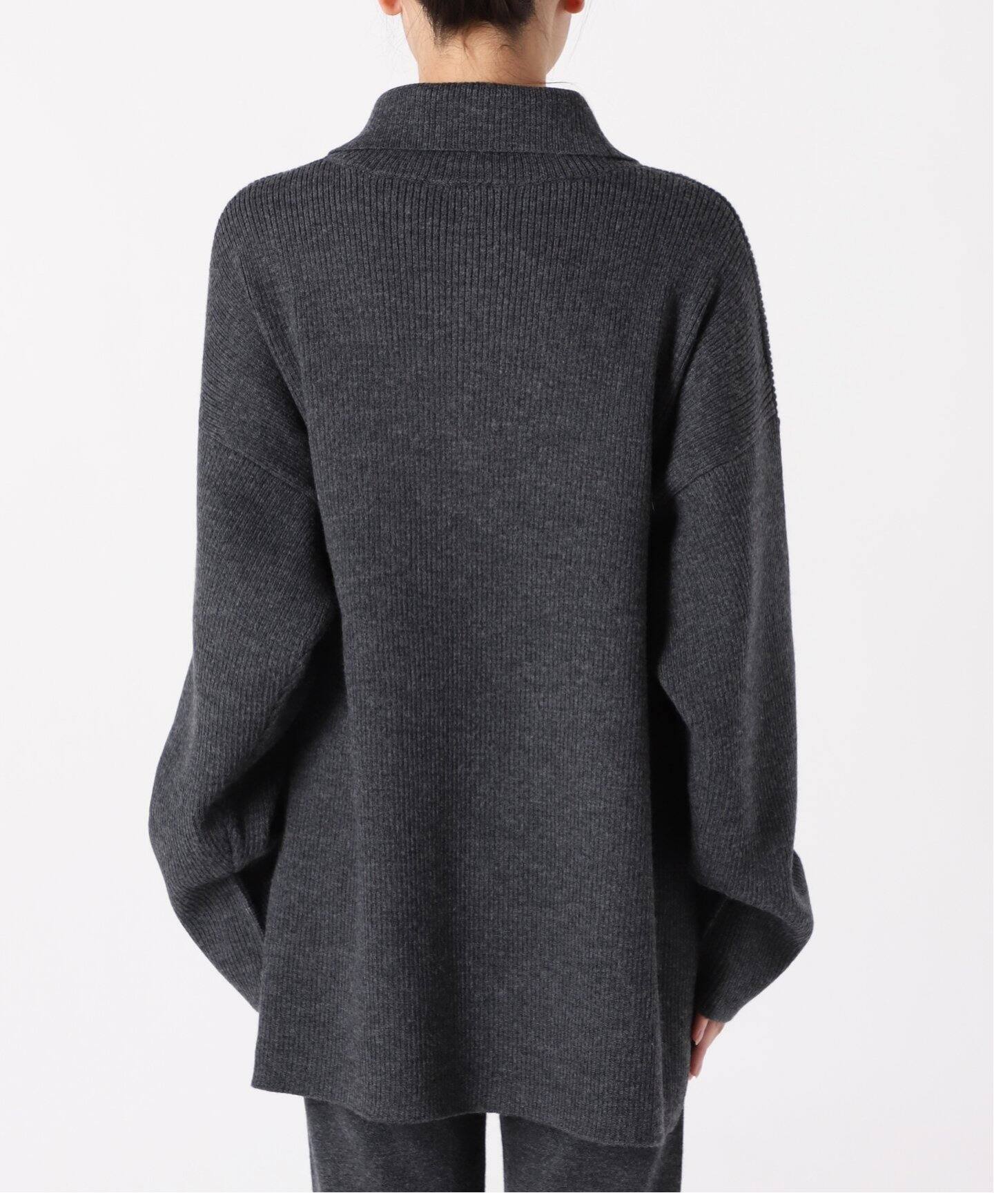 GOOD GRIEF!/グッドグリーフ】Knit Zipped Pullover（ニット／セーター 
