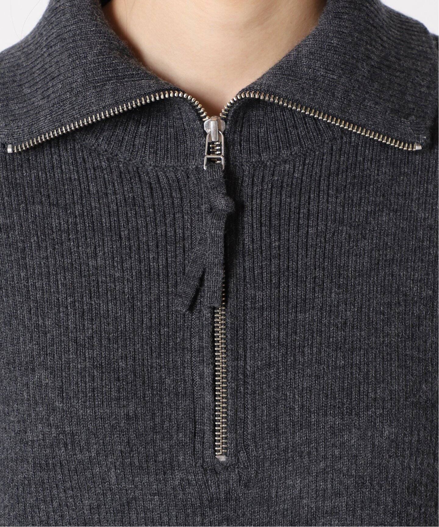 GOOD GRIEF!/グッドグリーフ】Knit Zipped Pullover（ニット／セーター 