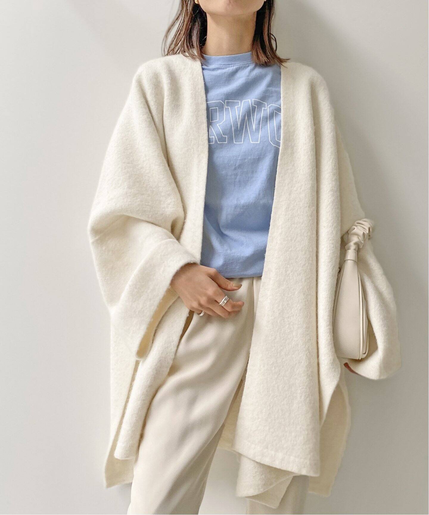 LAUREN MANOOGIAN/ローレン マヌージアン】FELT MANTE（ニット  