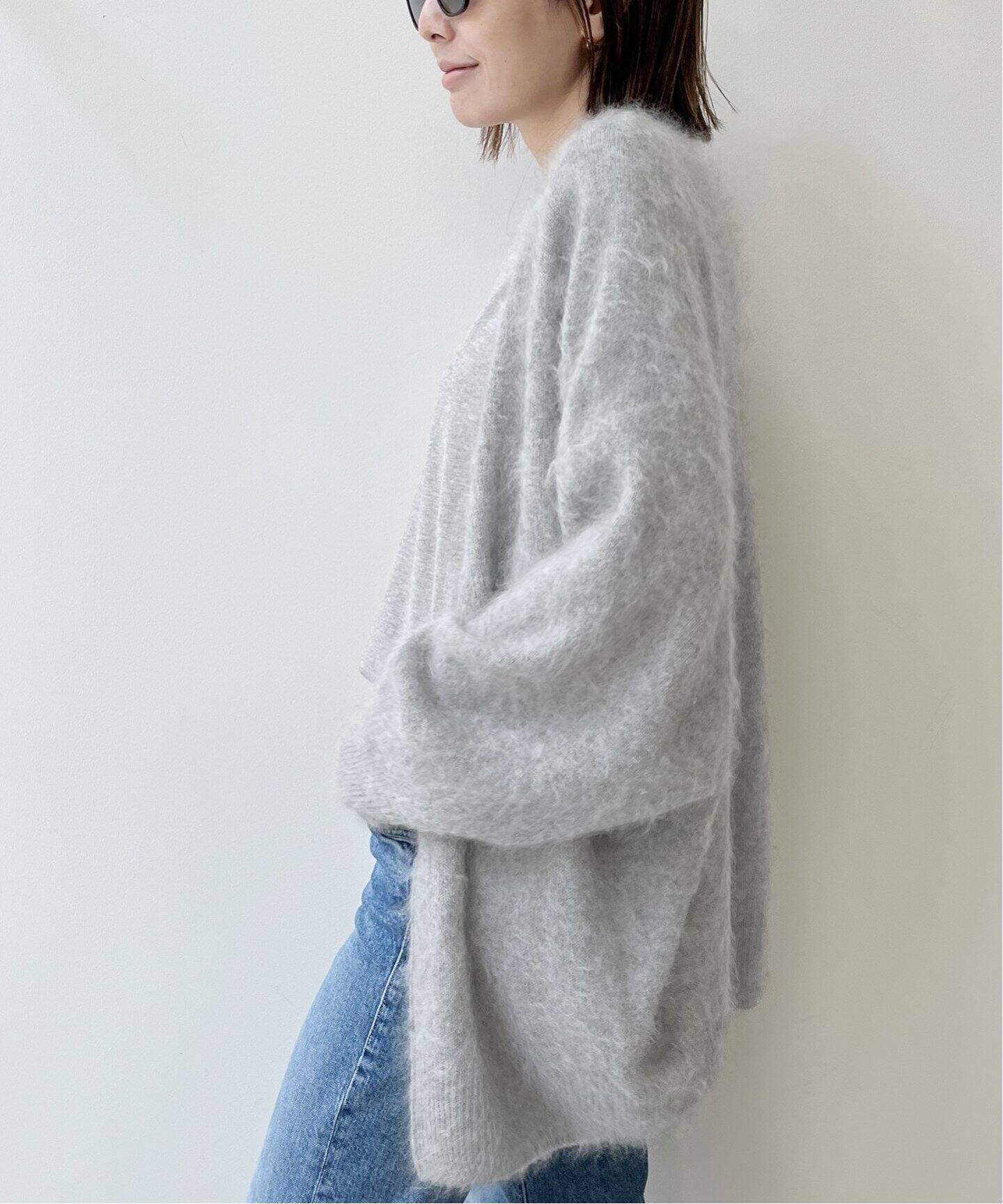 HAVEL studio/ハーヴェル スタジオ】CASHMERE FUR CARDIGAN  