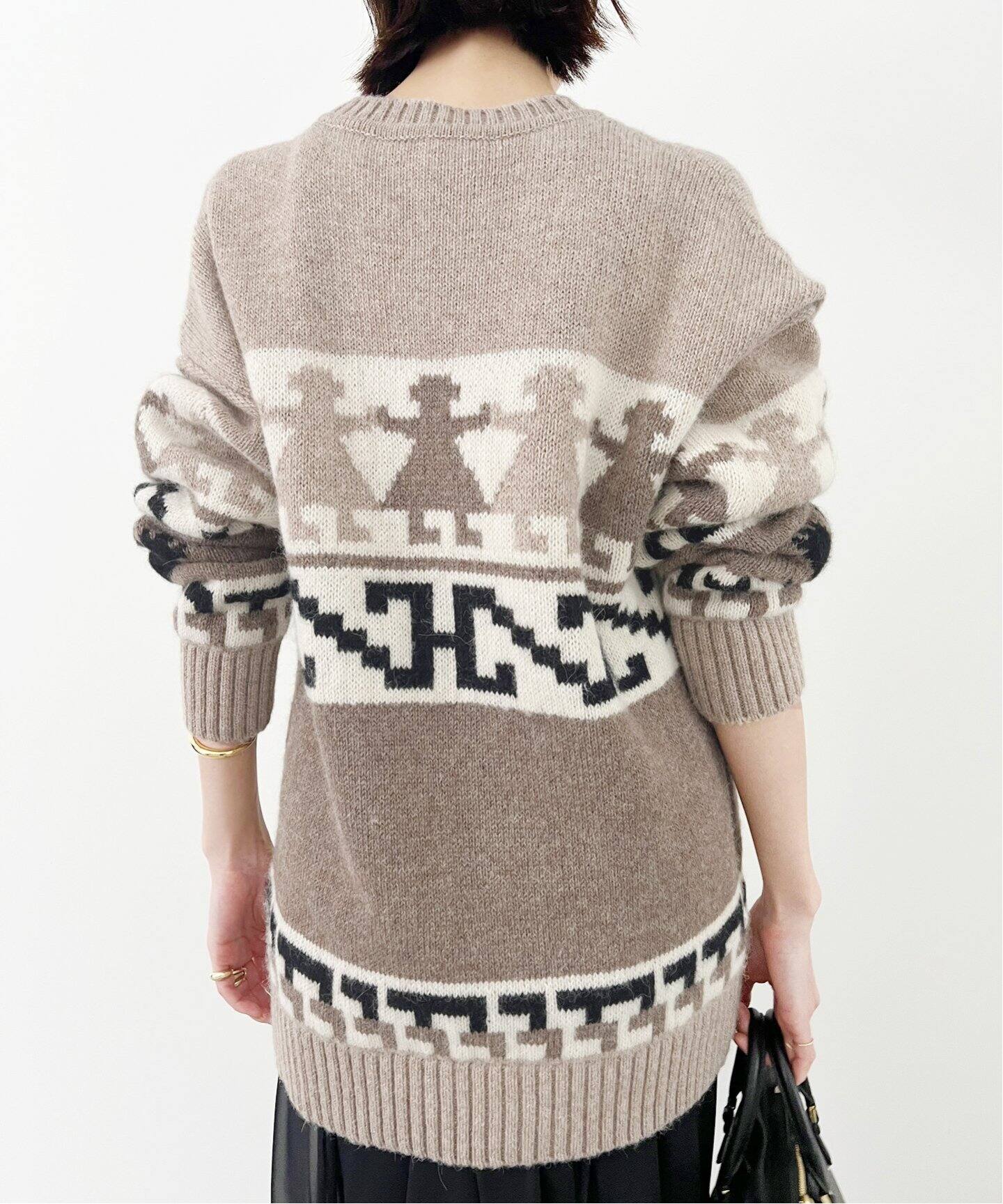 DSQUARED2 祈ら チェック柄ニットワンピース Mサイズ 