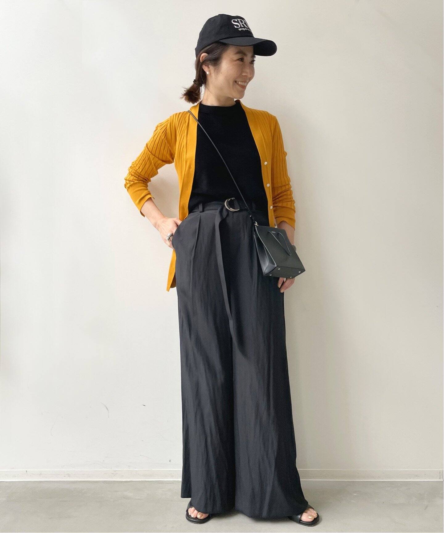 HAVEL studio/ハーヴェル スタジオ】RIB CARDIGAN（カーディガン）｜L 
