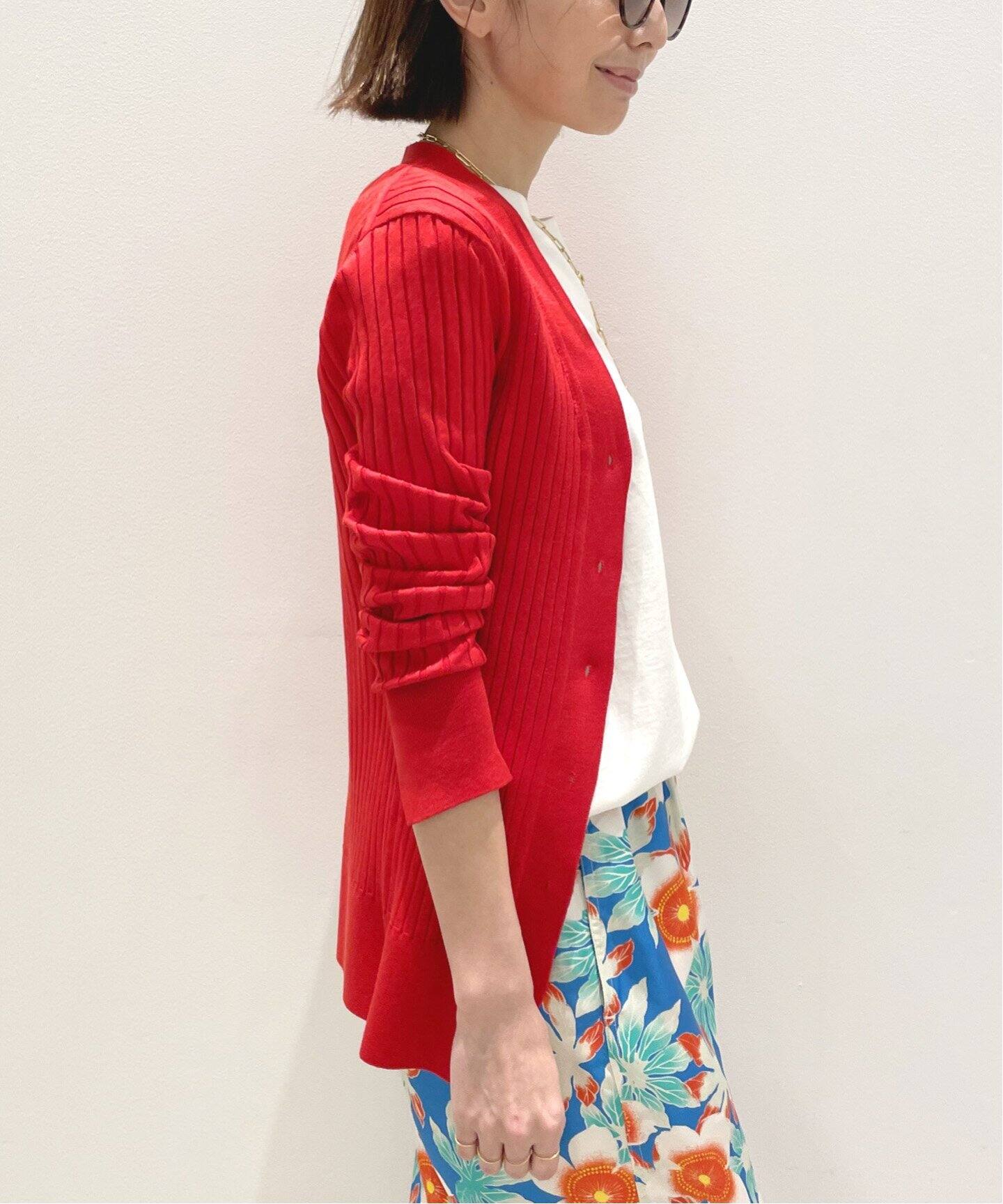 HAVEL studio/ハーヴェル スタジオ】RIB CARDIGAN（カーディガン）｜L  