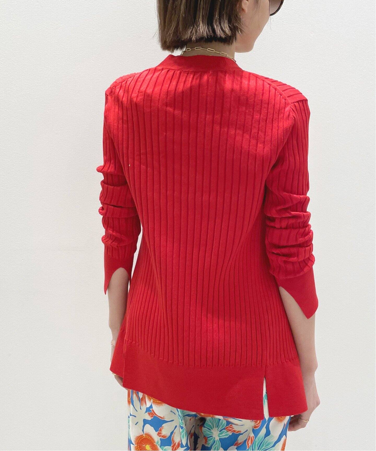 HAVEL studio/ハーヴェル スタジオ】RIB CARDIGAN（カーディガン）｜L 