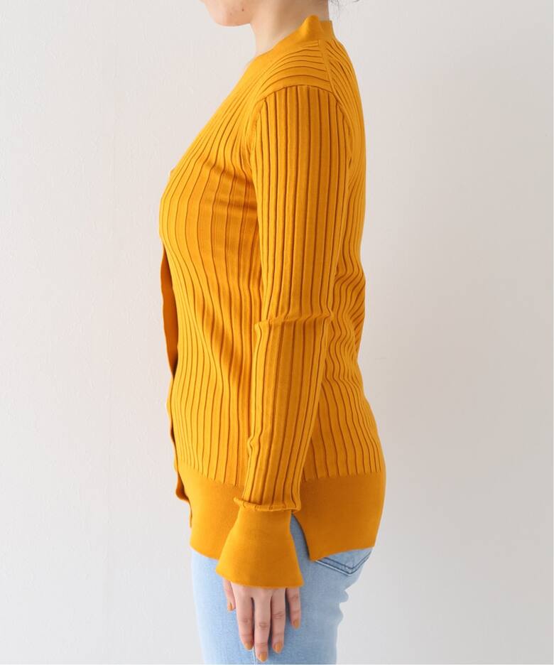 HAVEL studio/ハーヴェル スタジオ】RIB CARDIGAN（カーディガン）｜L  