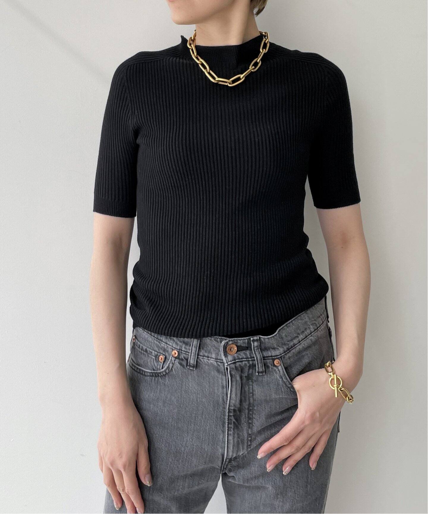 UNION LAUNCH/ユニオンランチ】RIB KNIT（ニット／セーター）｜L  